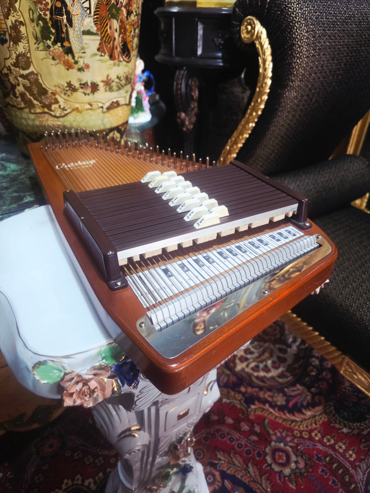 🎶 Oscar Schmidt OS15B Autoharp – American Folk with Soul and Precision 🎼