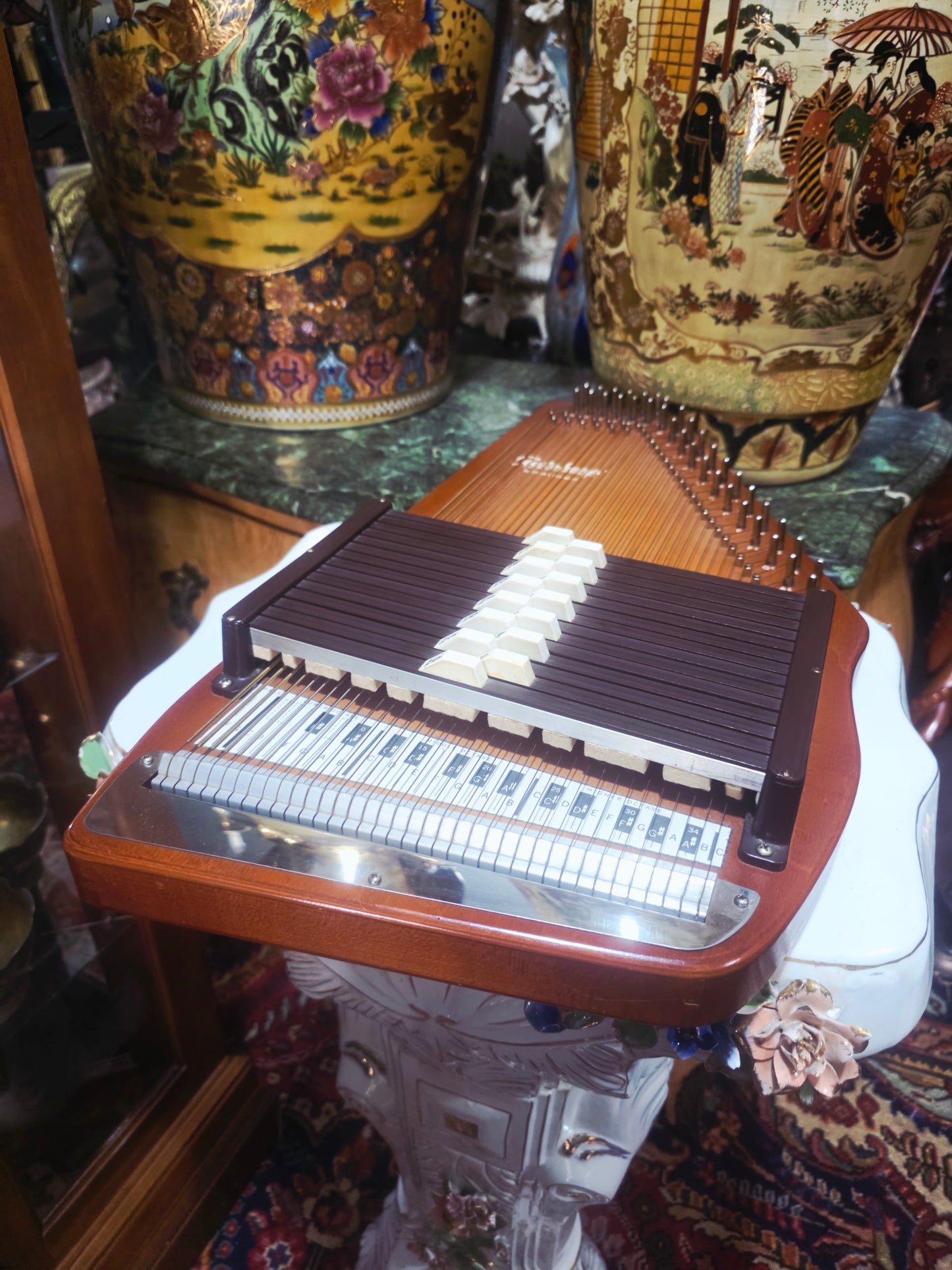 🎶 Oscar Schmidt OS15B Autoharp – American Folk with Soul and Precision 🎼