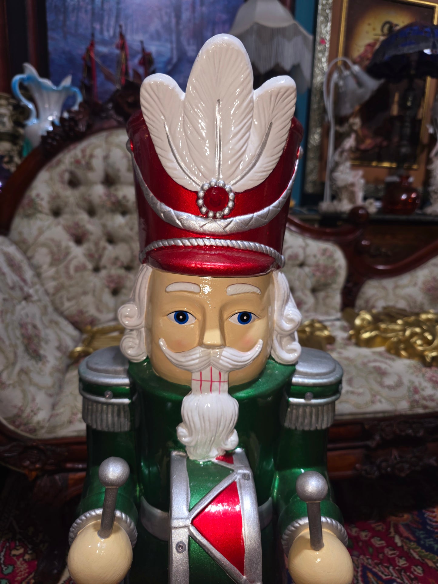 🎄❄️🎄 Imperial Christmas Nutcrackers – Monumental Duo with LED Lights 🎄❄️🎅