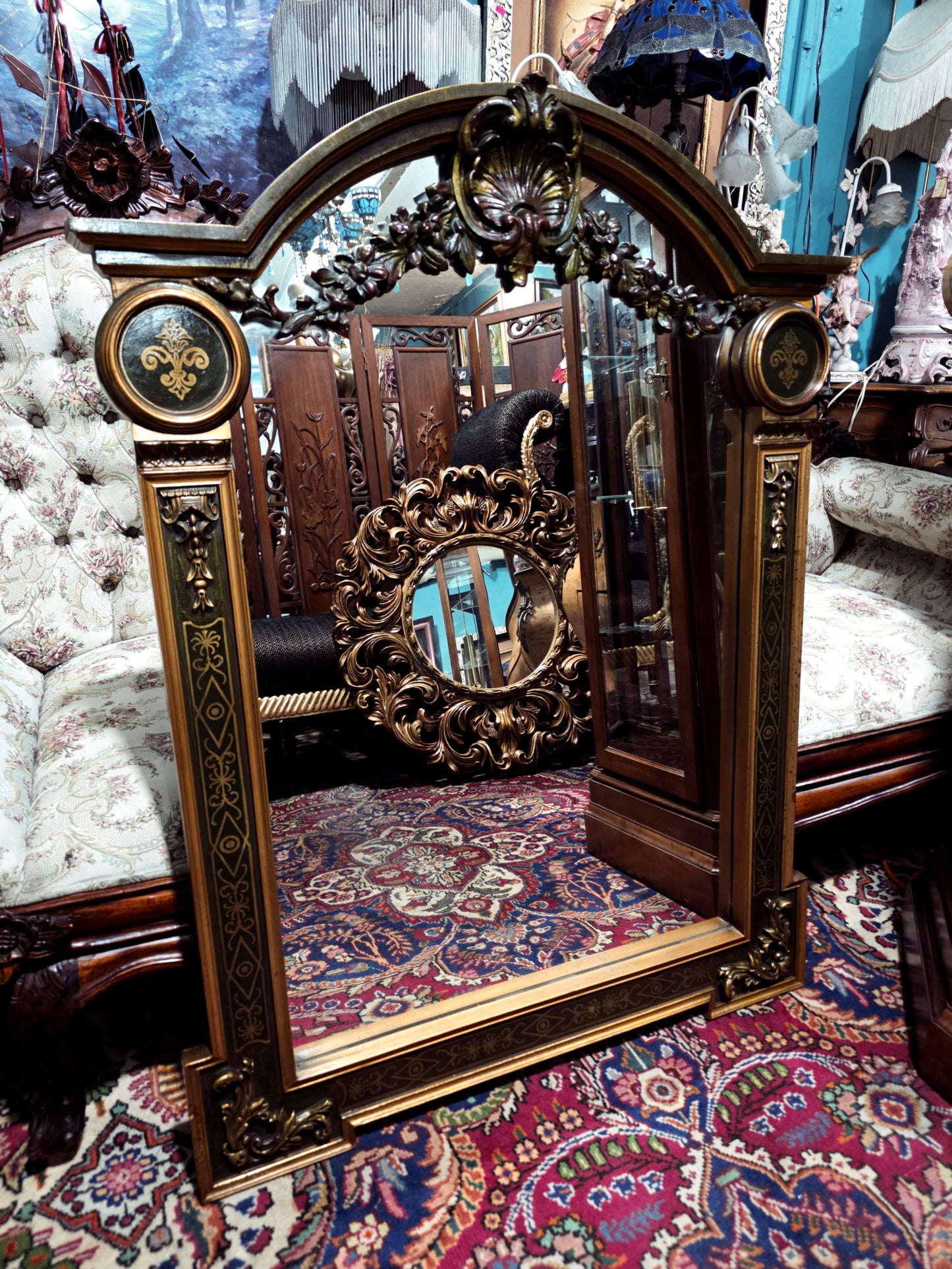 🕊️ Reflejo de Nobleza: Espejo John Richard 🕊️