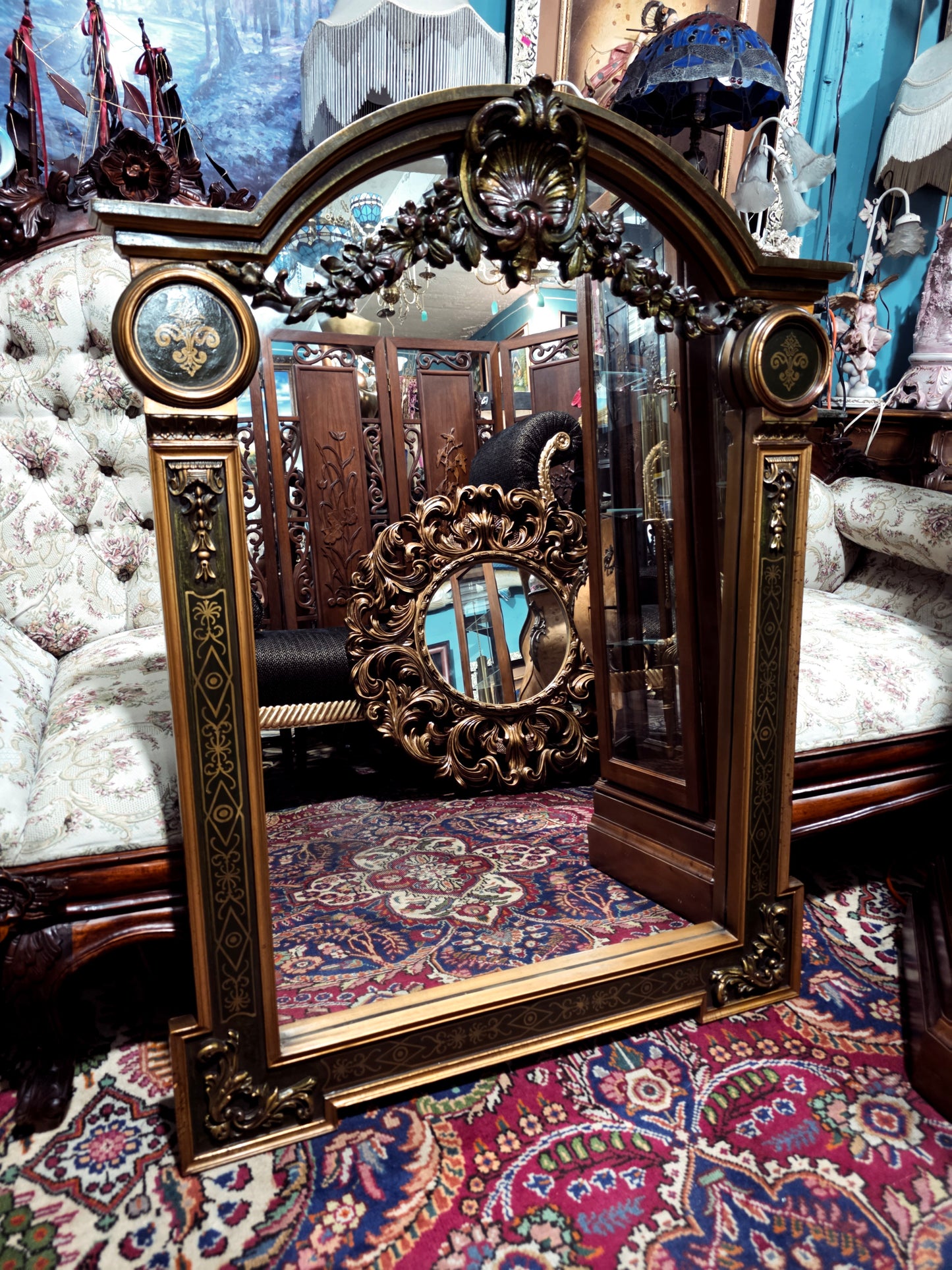 🕊️ Reflejo de Nobleza: Espejo John Richard 🕊️