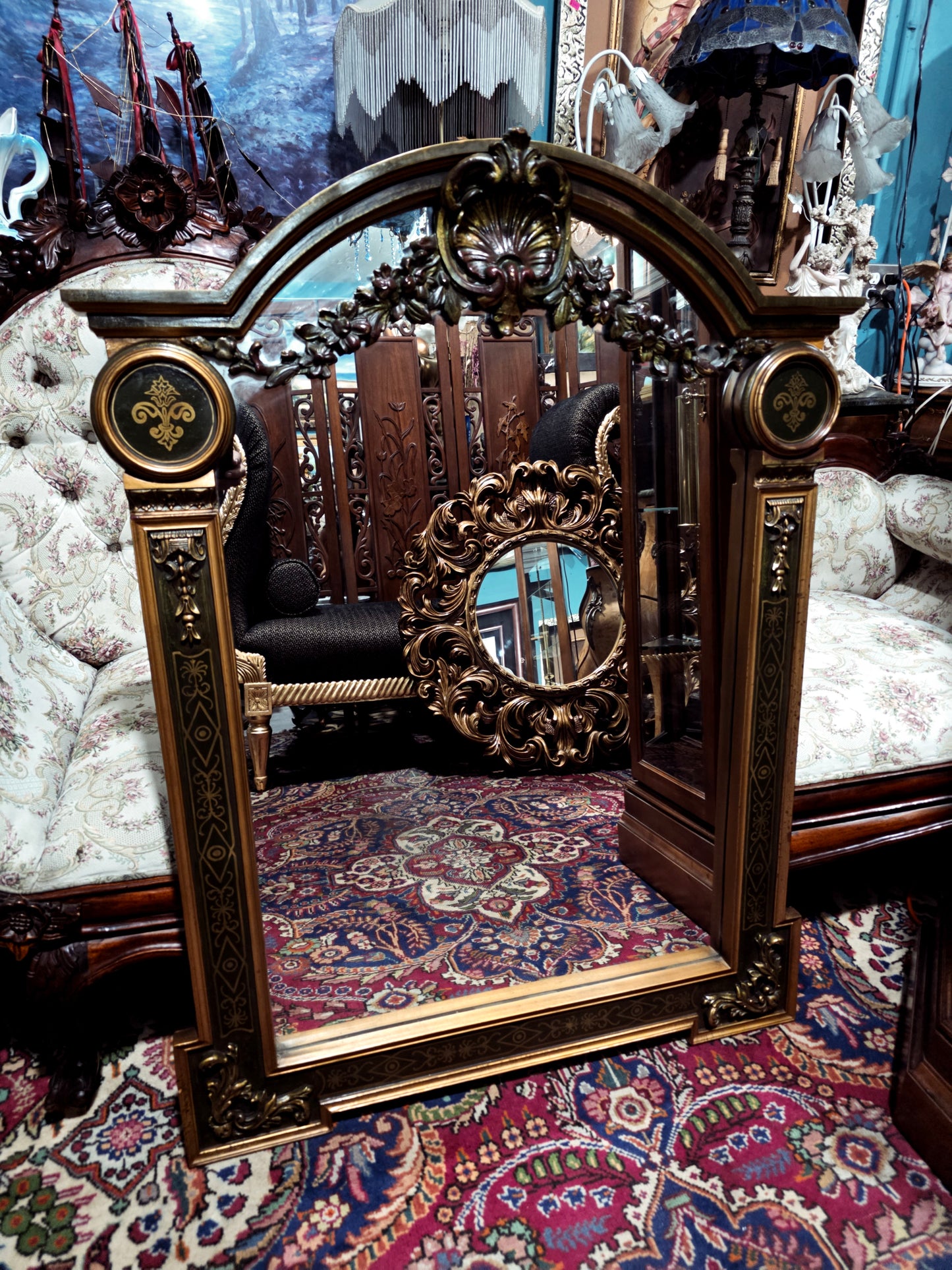 🕊️ Reflejo de Nobleza: Espejo John Richard 🕊️