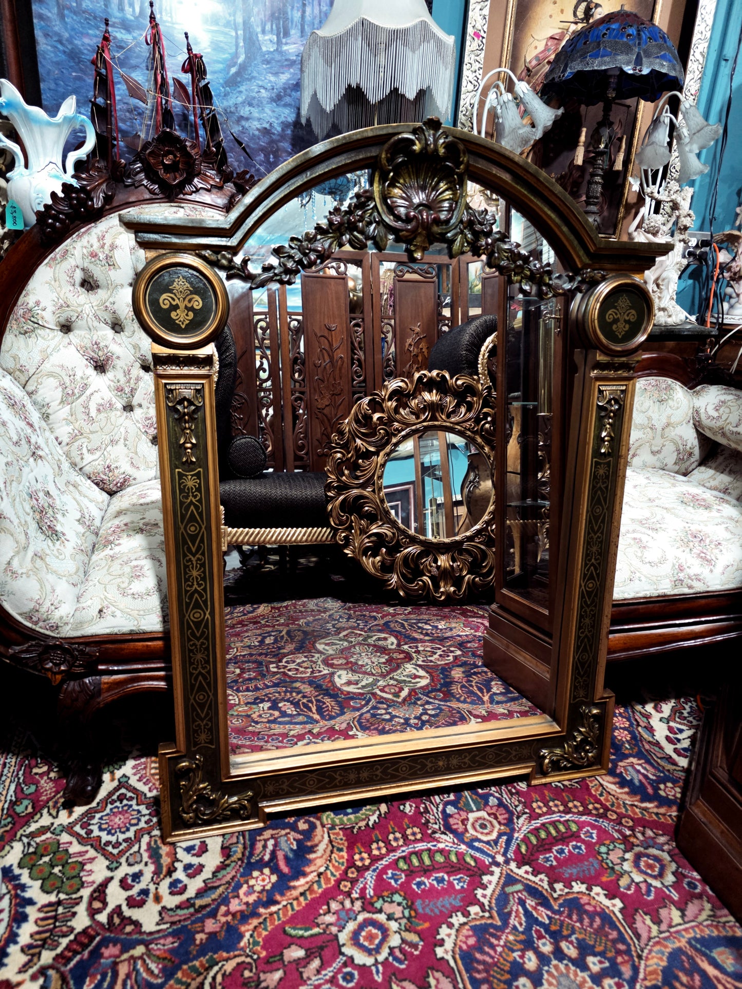 🕊️ Reflejo de Nobleza: Espejo John Richard 🕊️