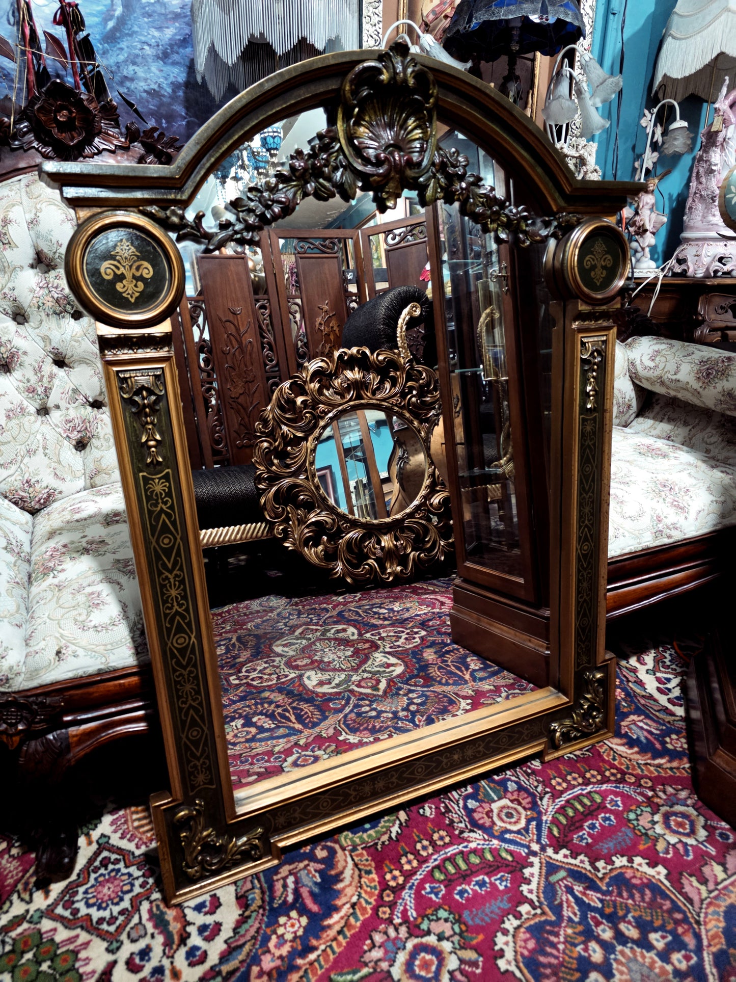 🕊️ Reflejo de Nobleza: Espejo John Richard 🕊️