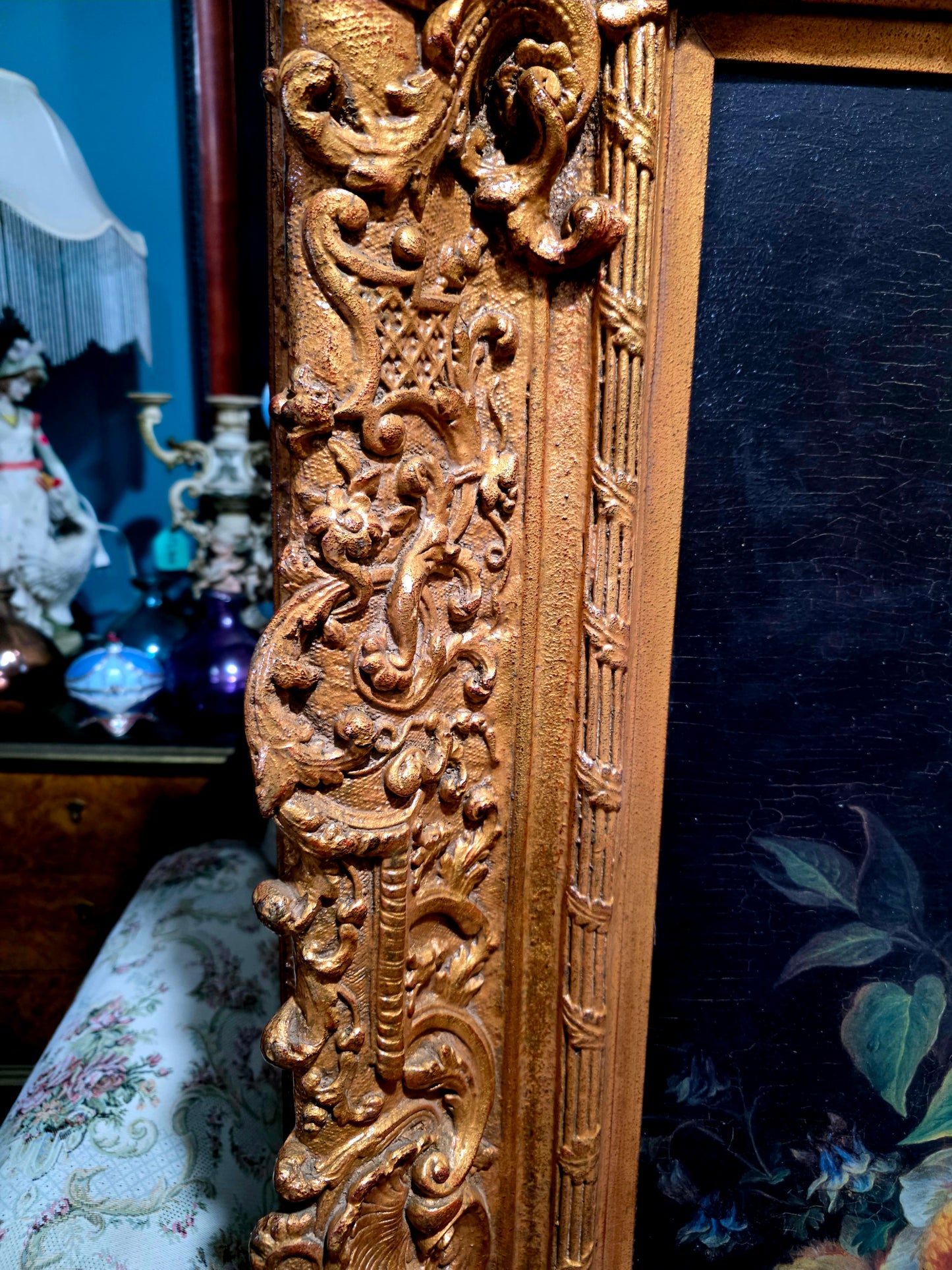 🎨 Obra Floral Pintada a Mano – Elegancia Firmada - artista Cornelis Van Spaendonck 1824🎨✨🎨