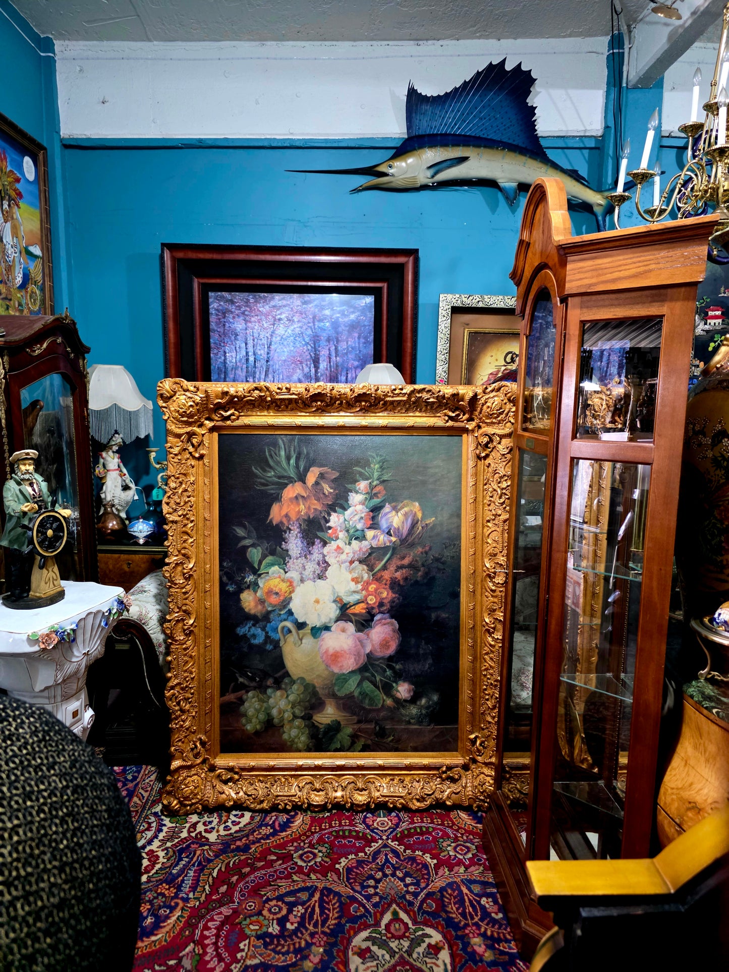 🎨 Obra Floral Pintada a Mano – Elegancia Firmada - artista Cornelis Van Spaendonck 1824🎨✨🎨