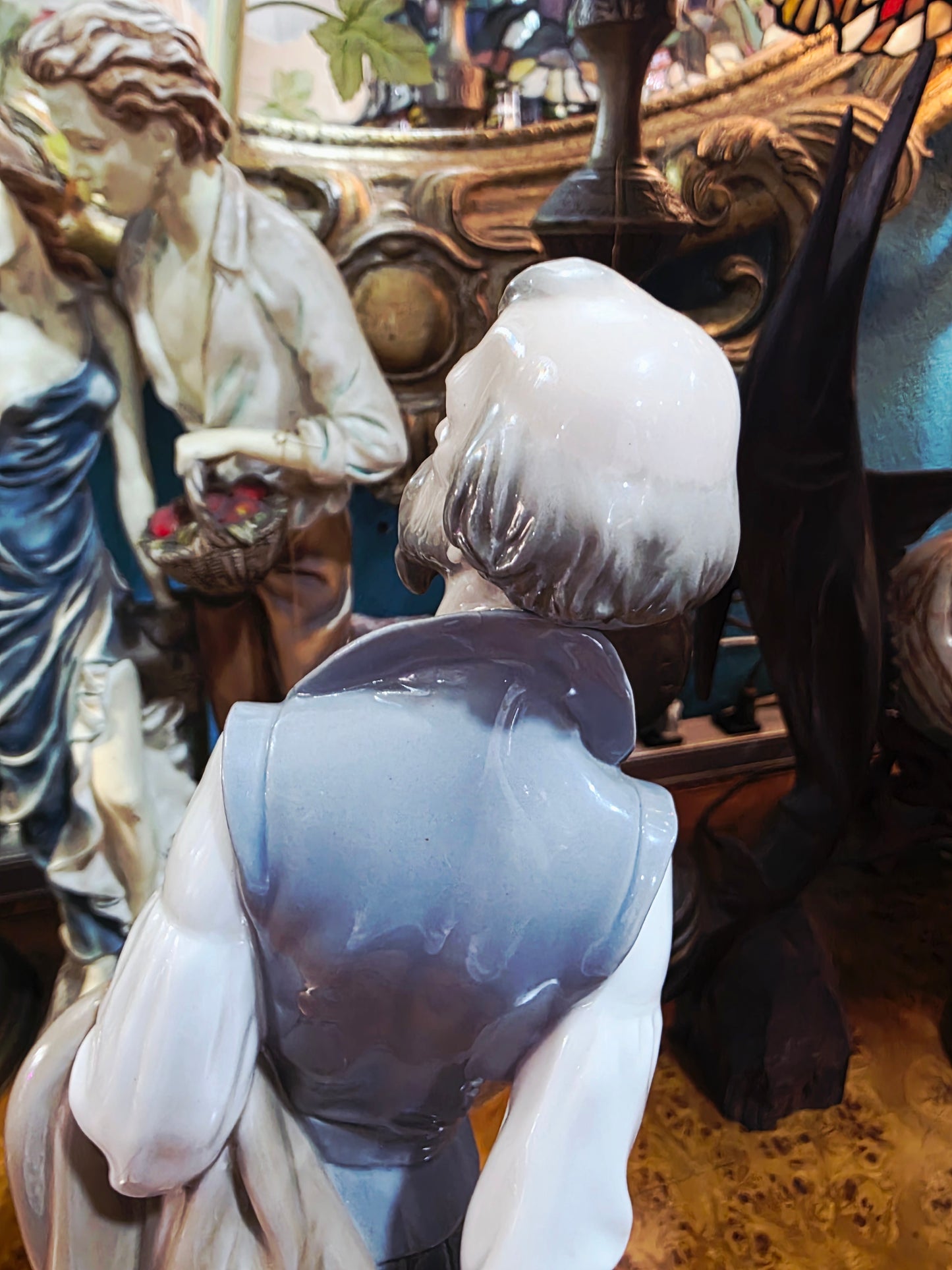 🎨 Quixote Leyendo 📖 Lladro Referencia 4854 | Año de emisión: 1973