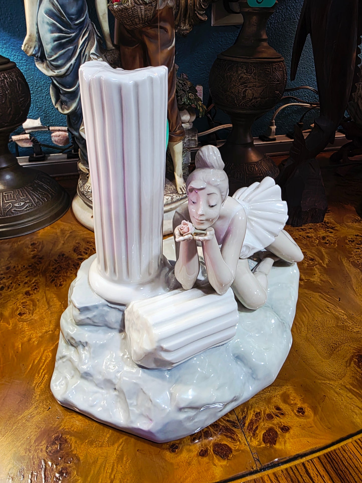 🎨 Contemplation 🩰 Lladro PP120G | Año de emisión: 1969