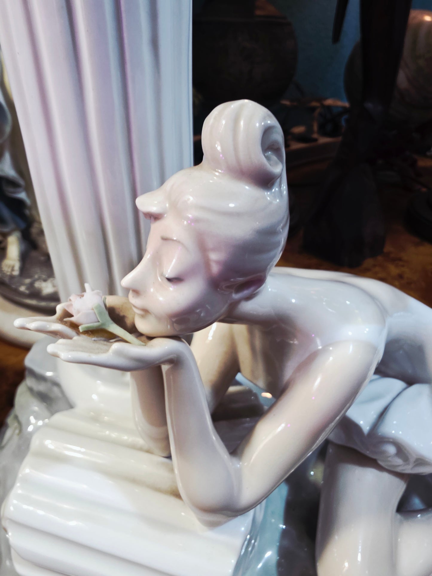 🎨 Contemplation 🩰 Lladro PP120G | Año de emisión: 1969