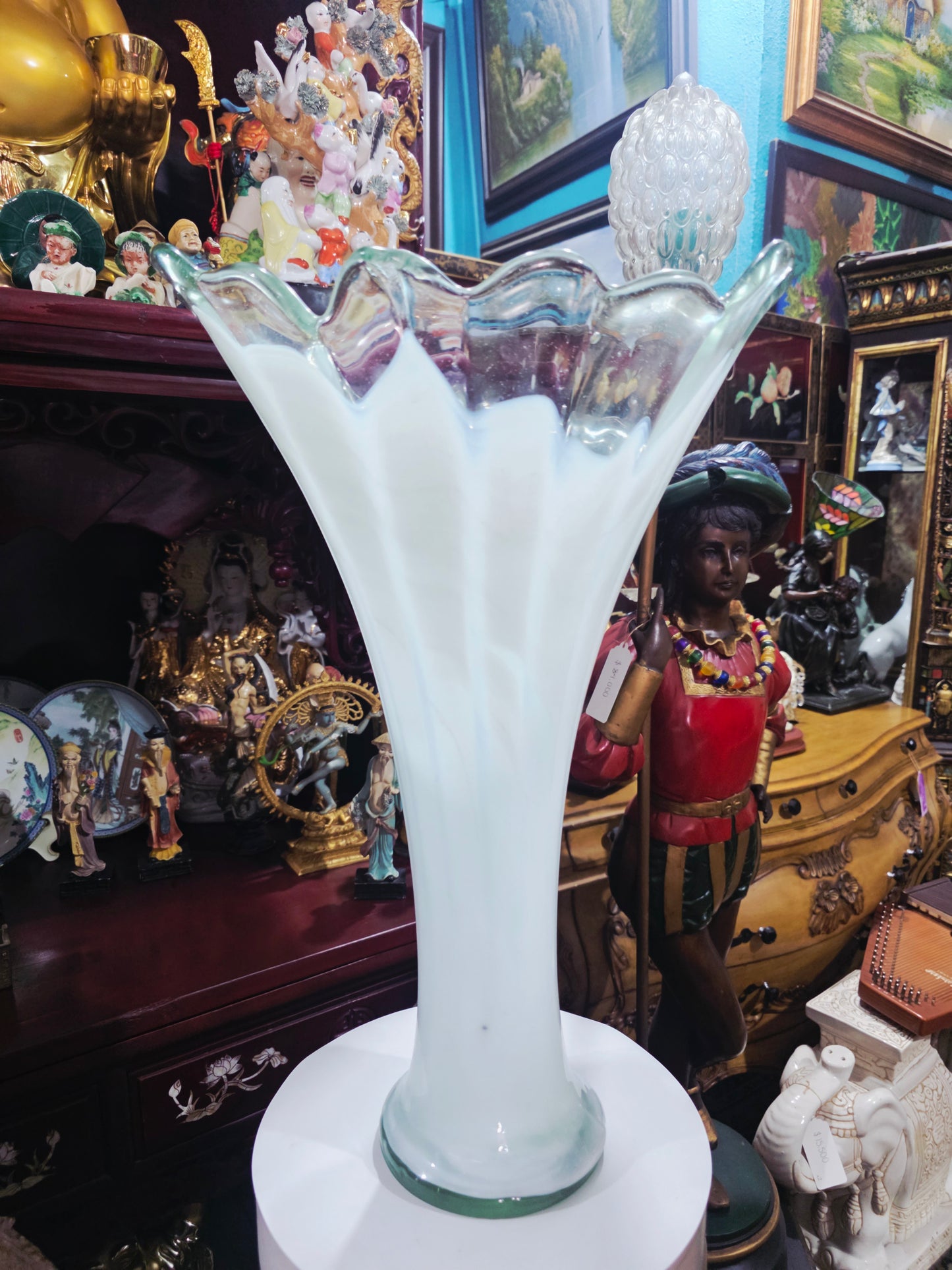 Murano Glass Vase – Italian Art and Elegance 🌸