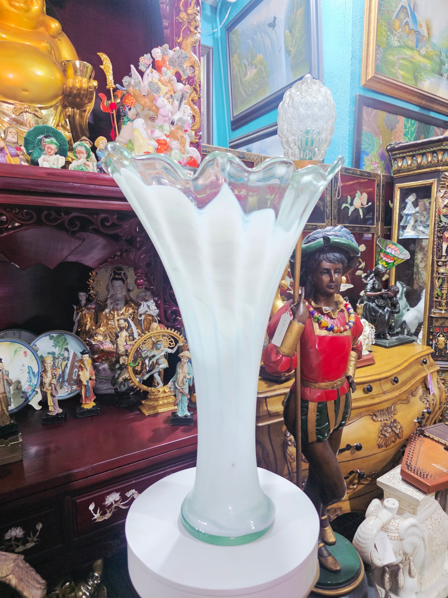 Murano Glass Vase – Italian Art and Elegance 🌸
