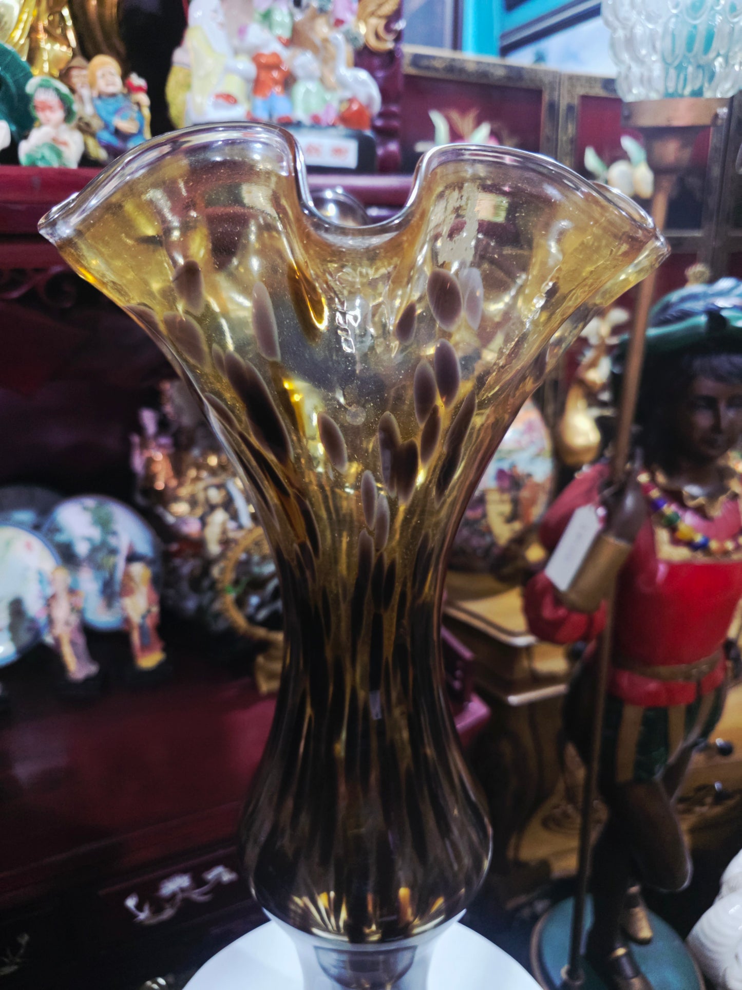 Art Glass Vase – Italian Murano 🌸 🏺