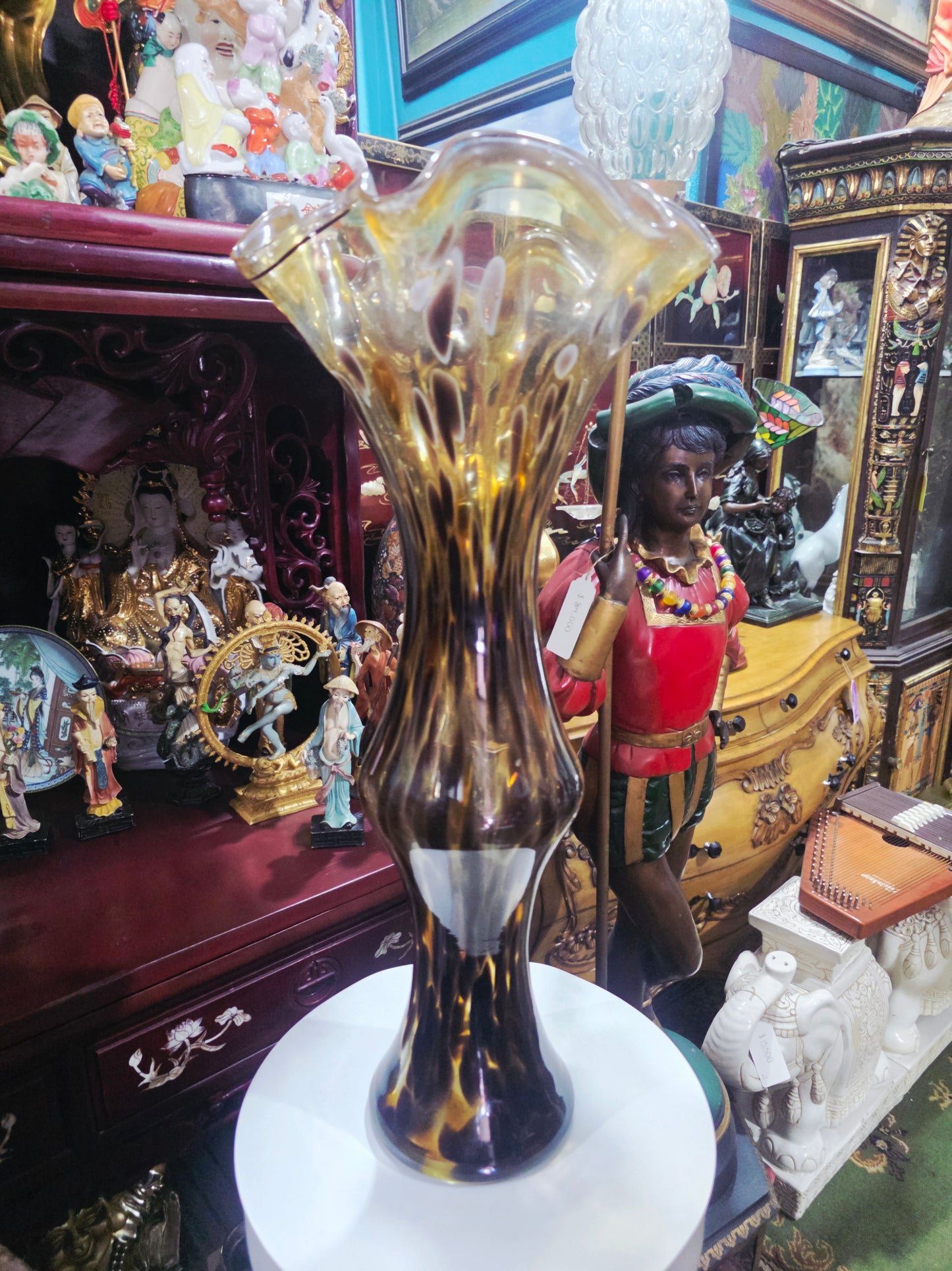 Art Glass Vase – Italian Murano 🌸 🏺