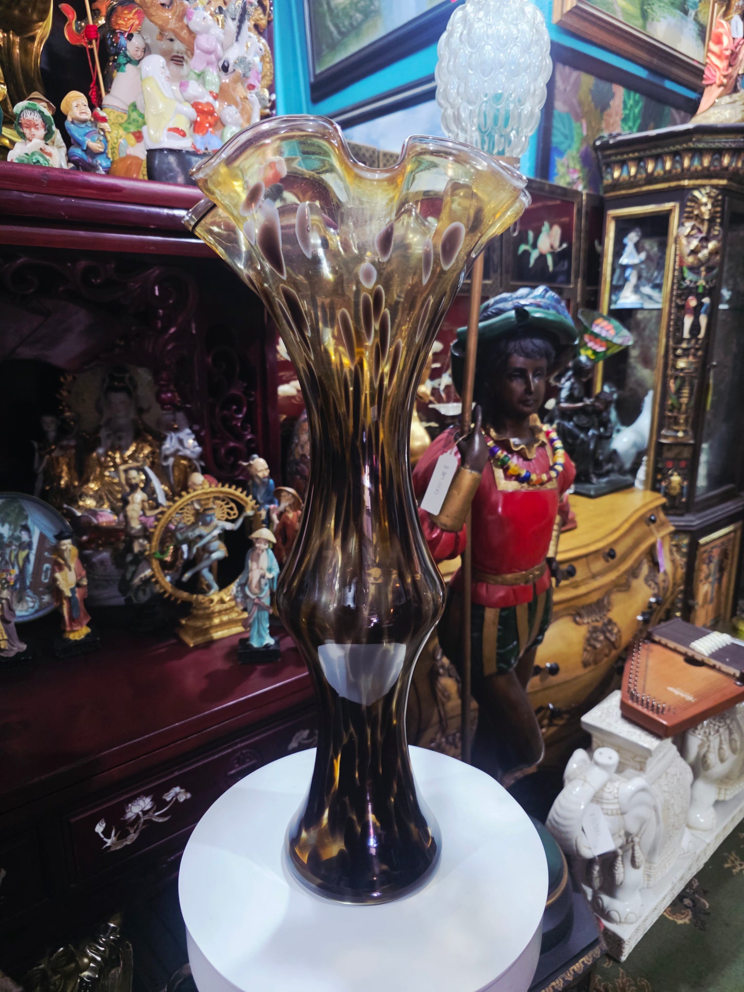 Art Glass Vase – Italian Murano 🌸 🏺