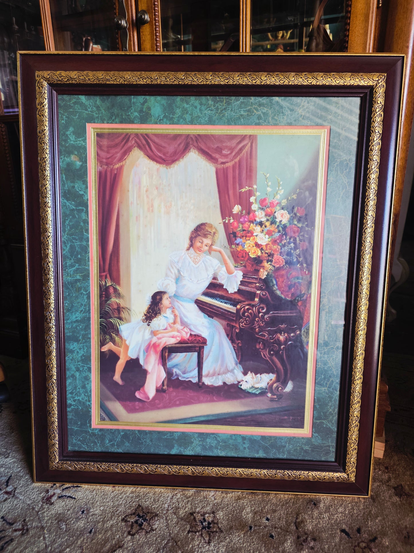 Set of four Home Interiors pictures 🌿🏛️🖼️