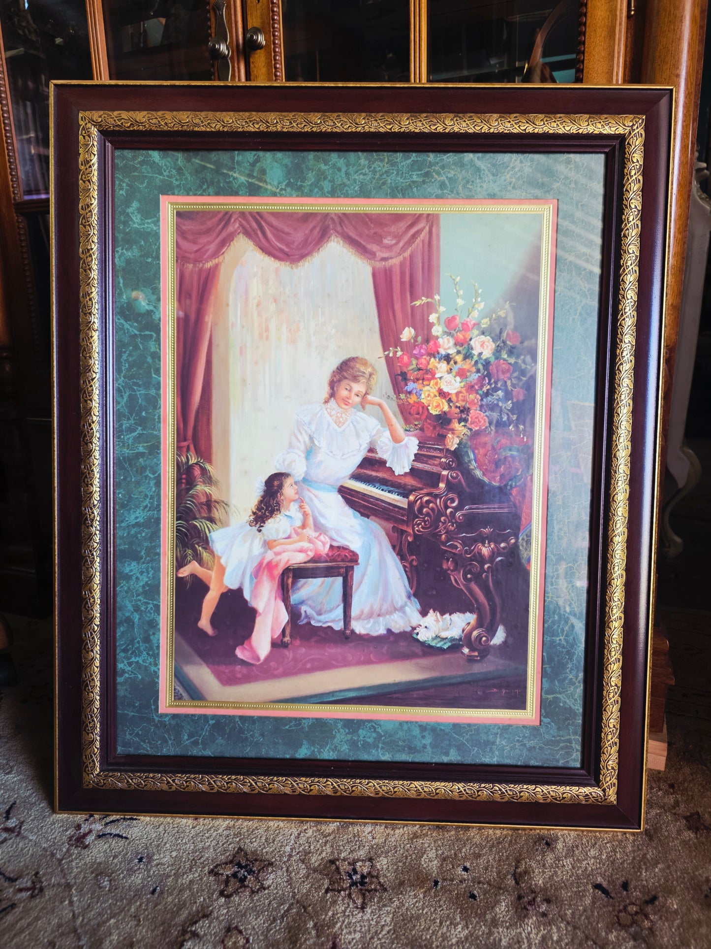 Set of four Home Interiors pictures 🌿🏛️🖼️
