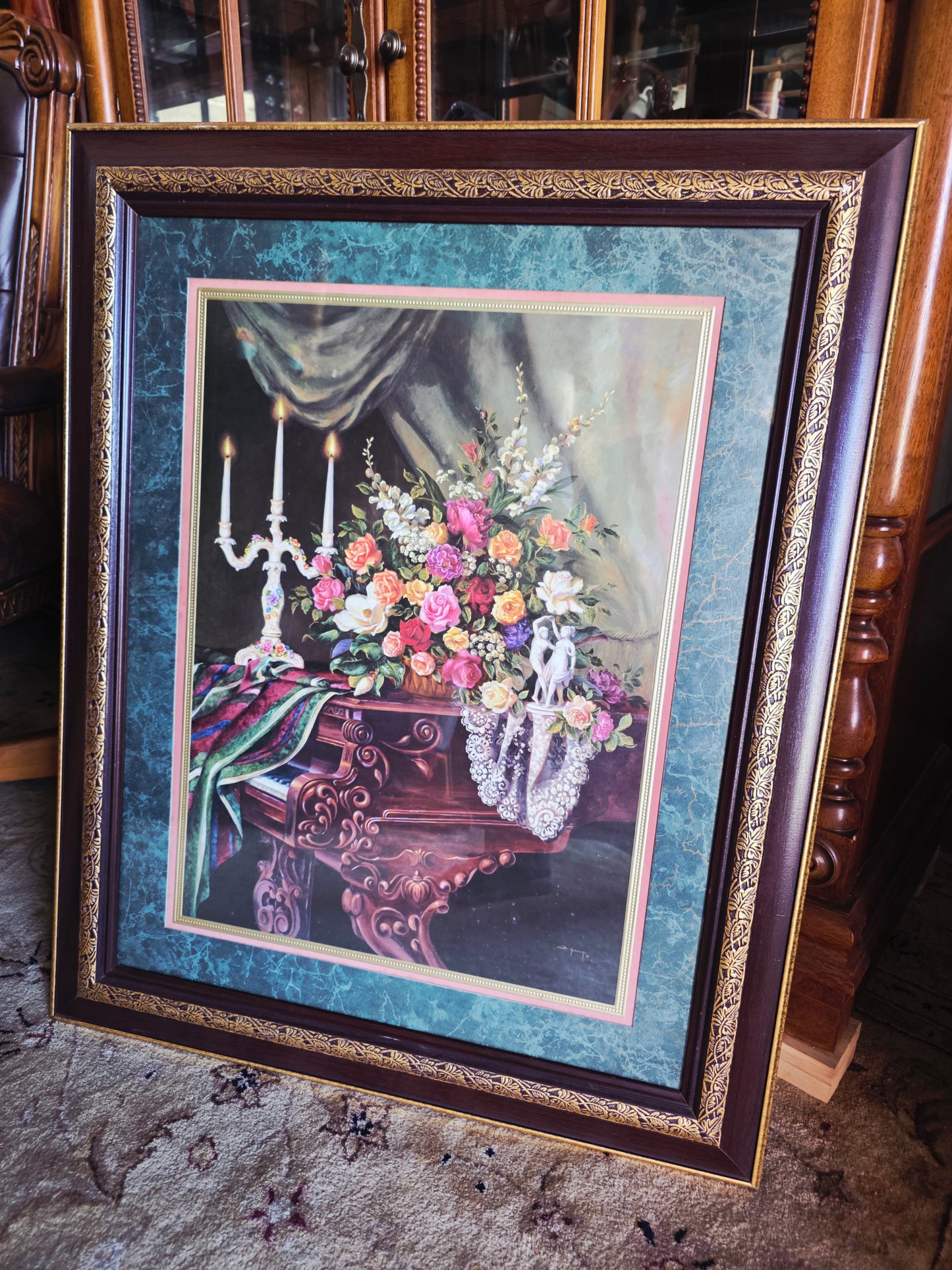 Set of four Home Interiors pictures 🌿🏛️🖼️