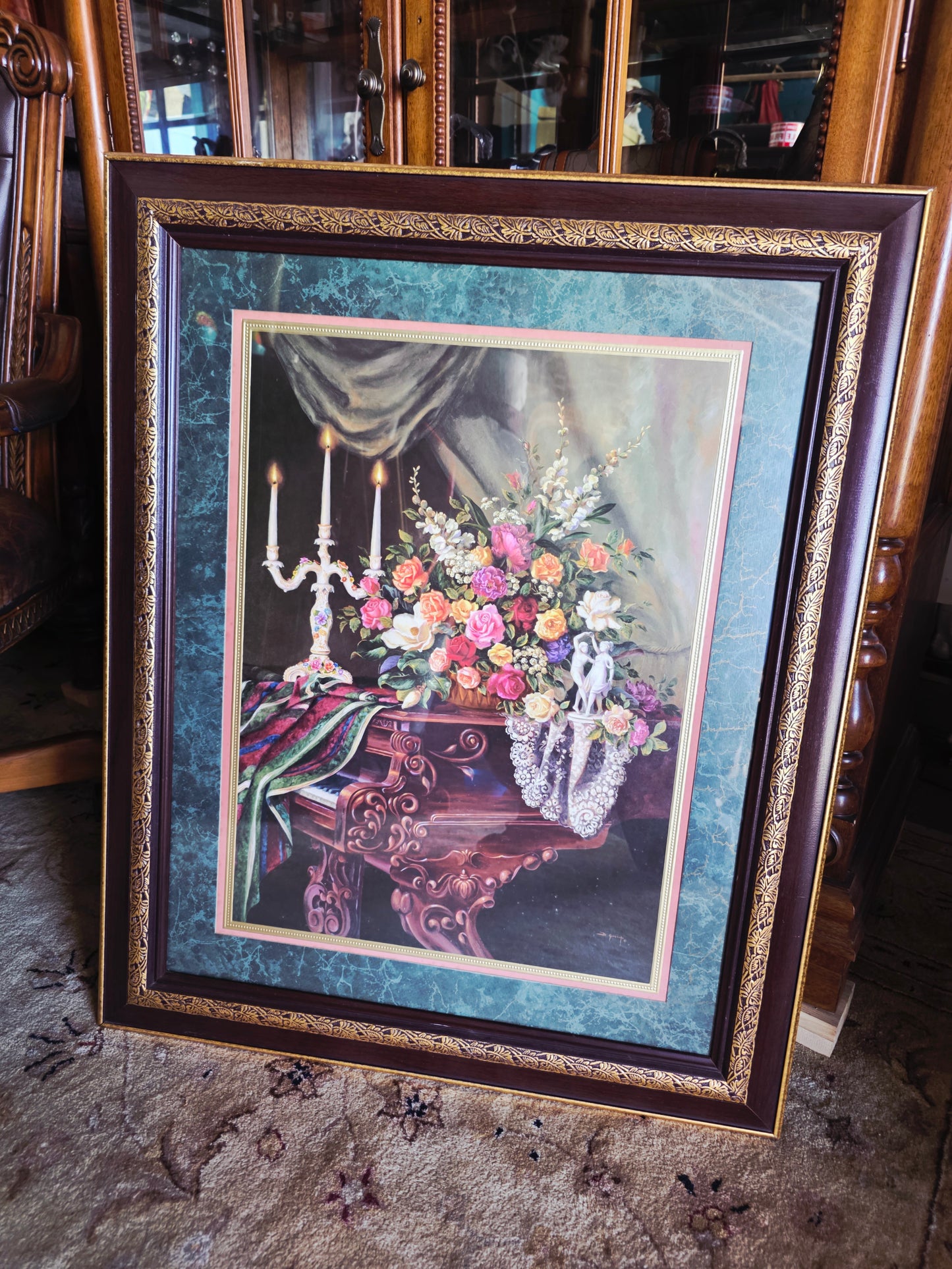Set of four Home Interiors pictures 🌿🏛️🖼️