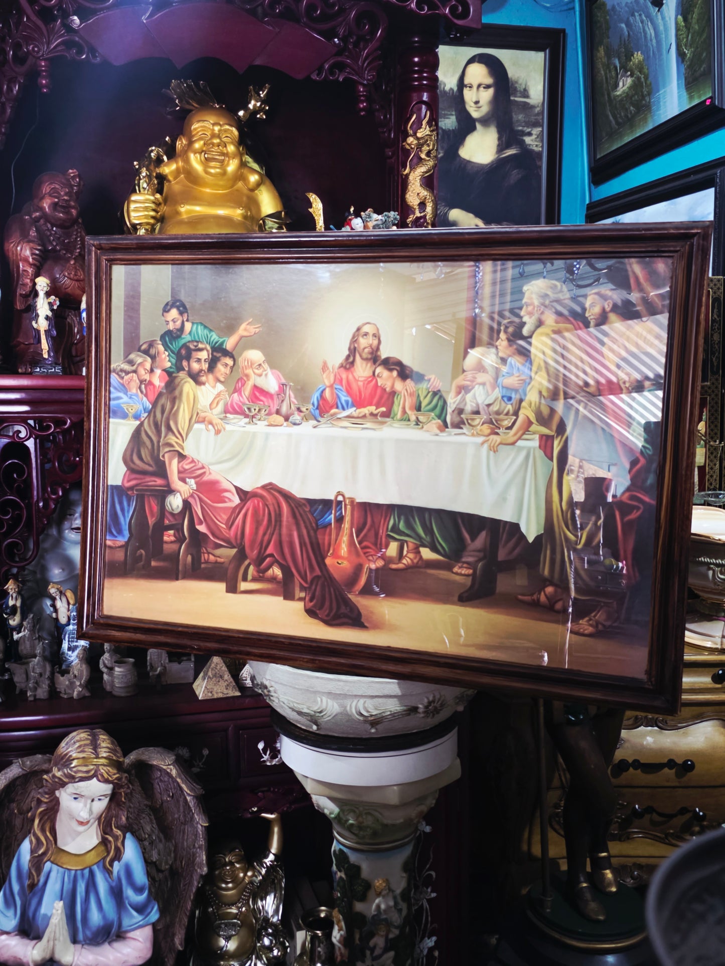 Representation painting of The Last Supper🌿🏛️🖼️