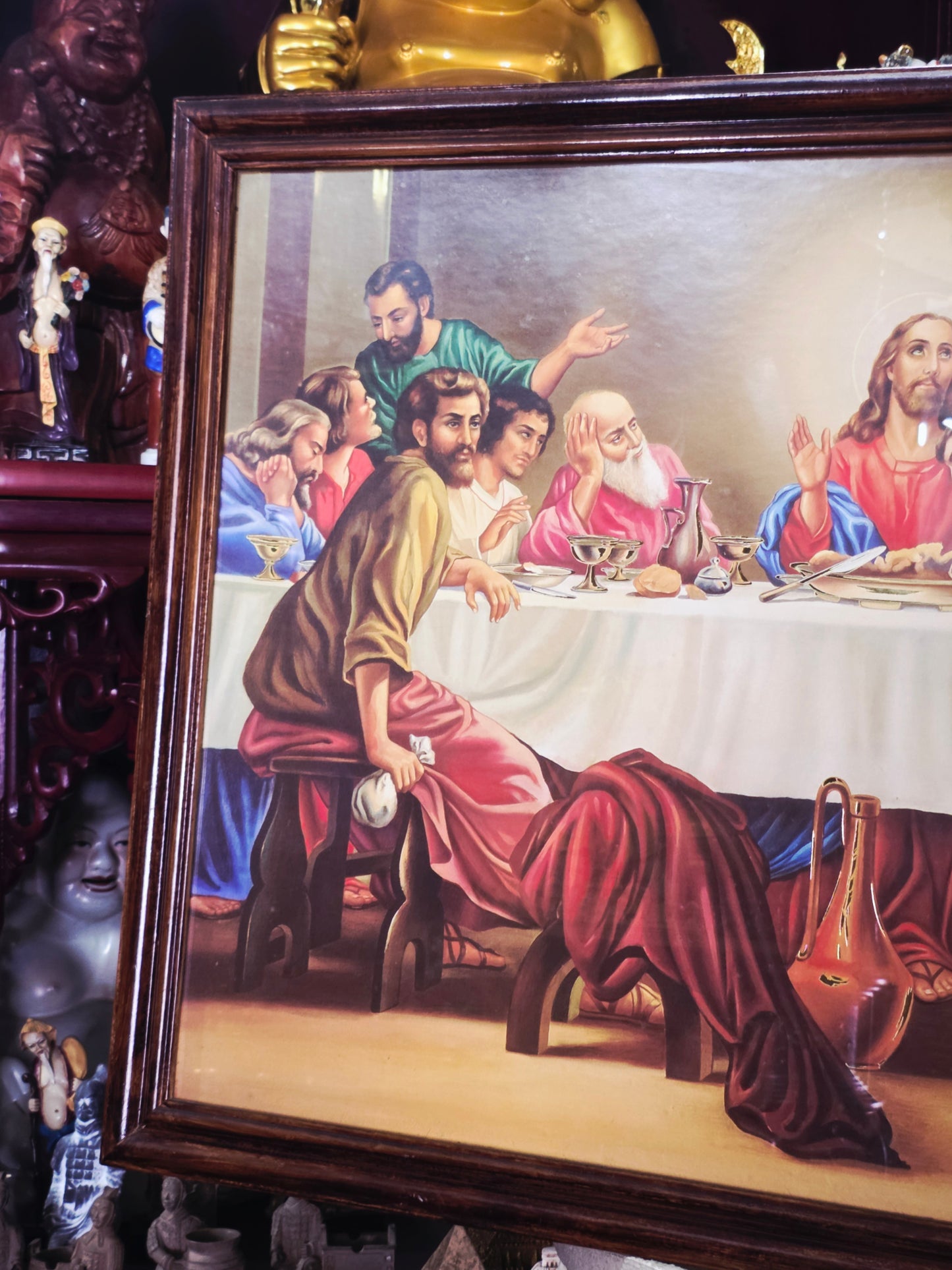 Representation painting of The Last Supper🌿🏛️🖼️