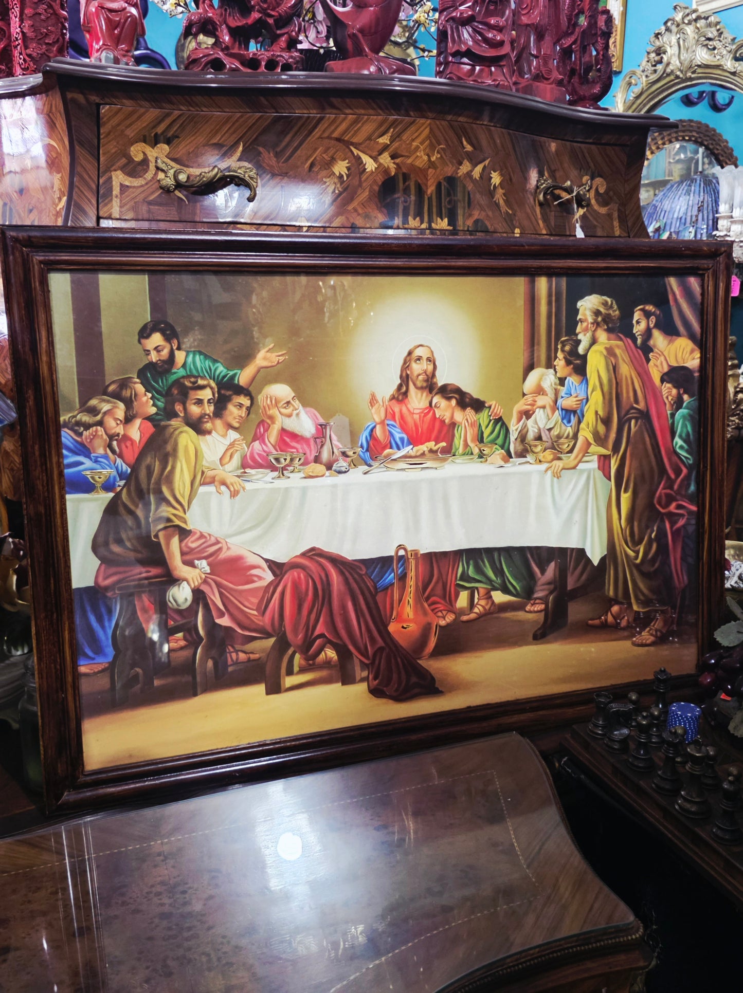 Representation painting of The Last Supper🌿🏛️🖼️