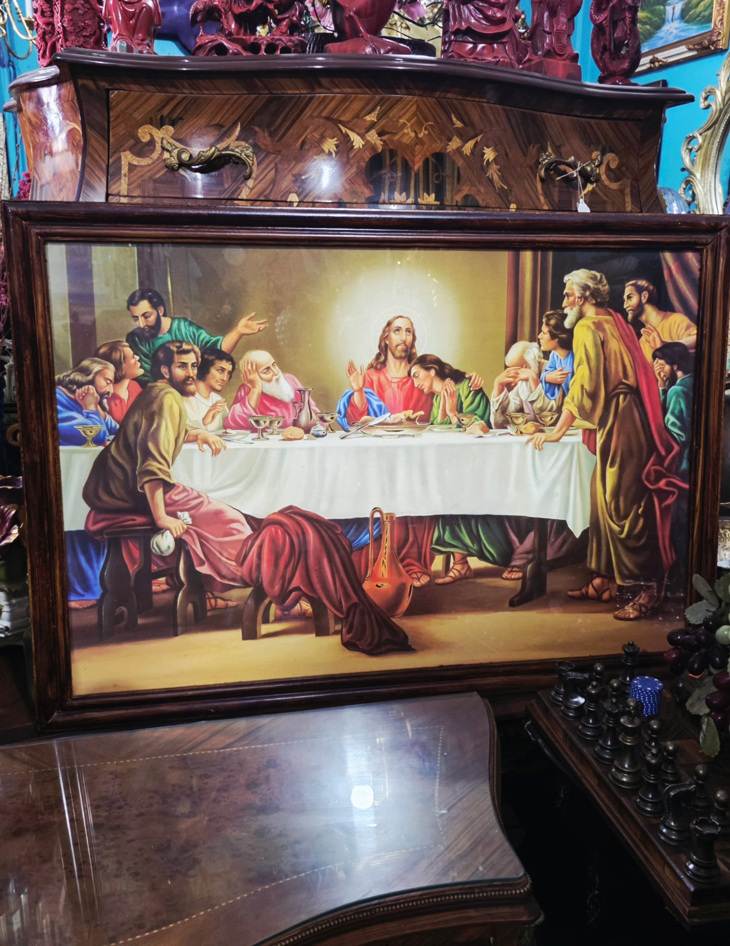 Representation painting of The Last Supper🌿🏛️🖼️