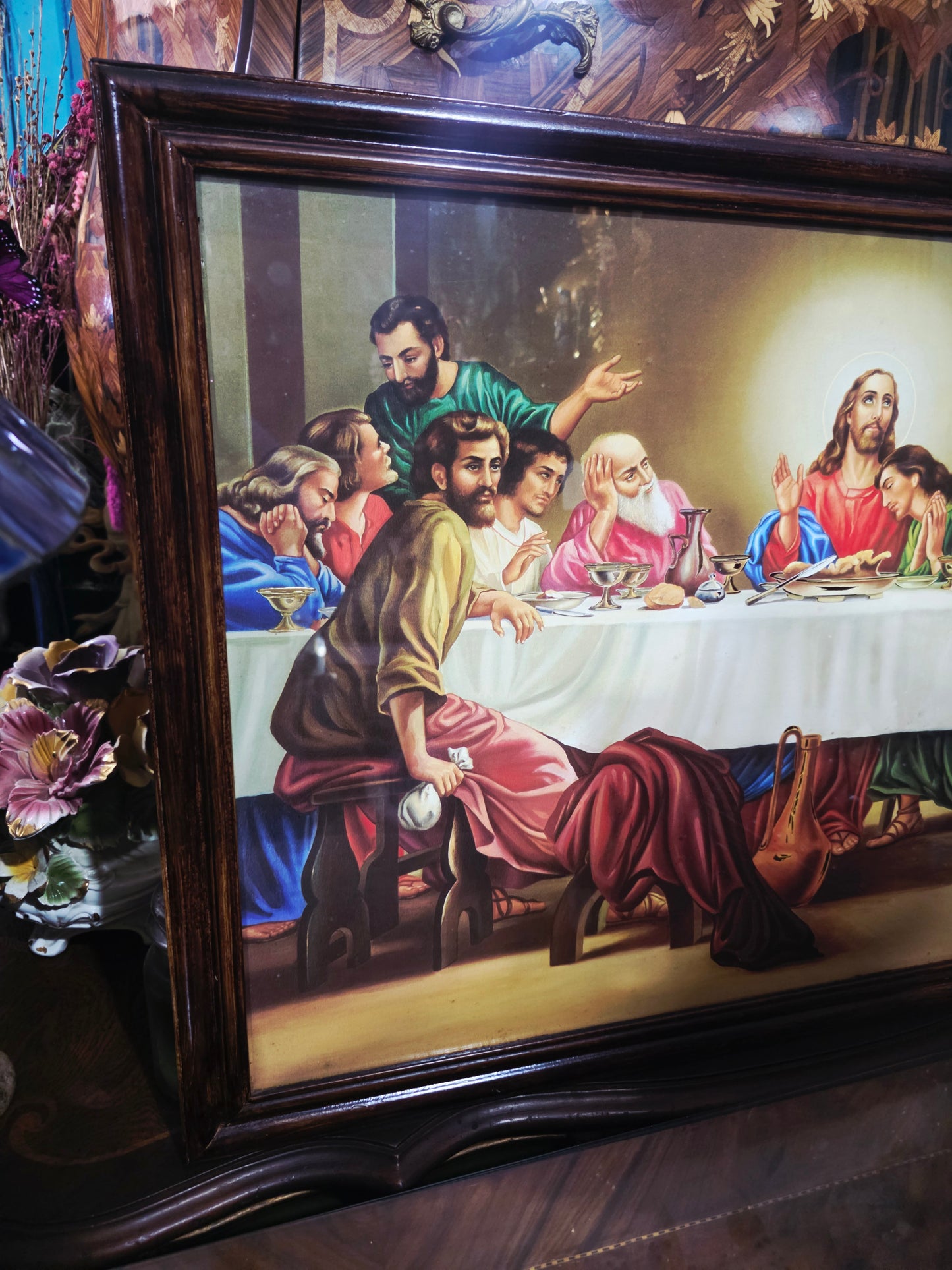 Representation painting of The Last Supper🌿🏛️🖼️