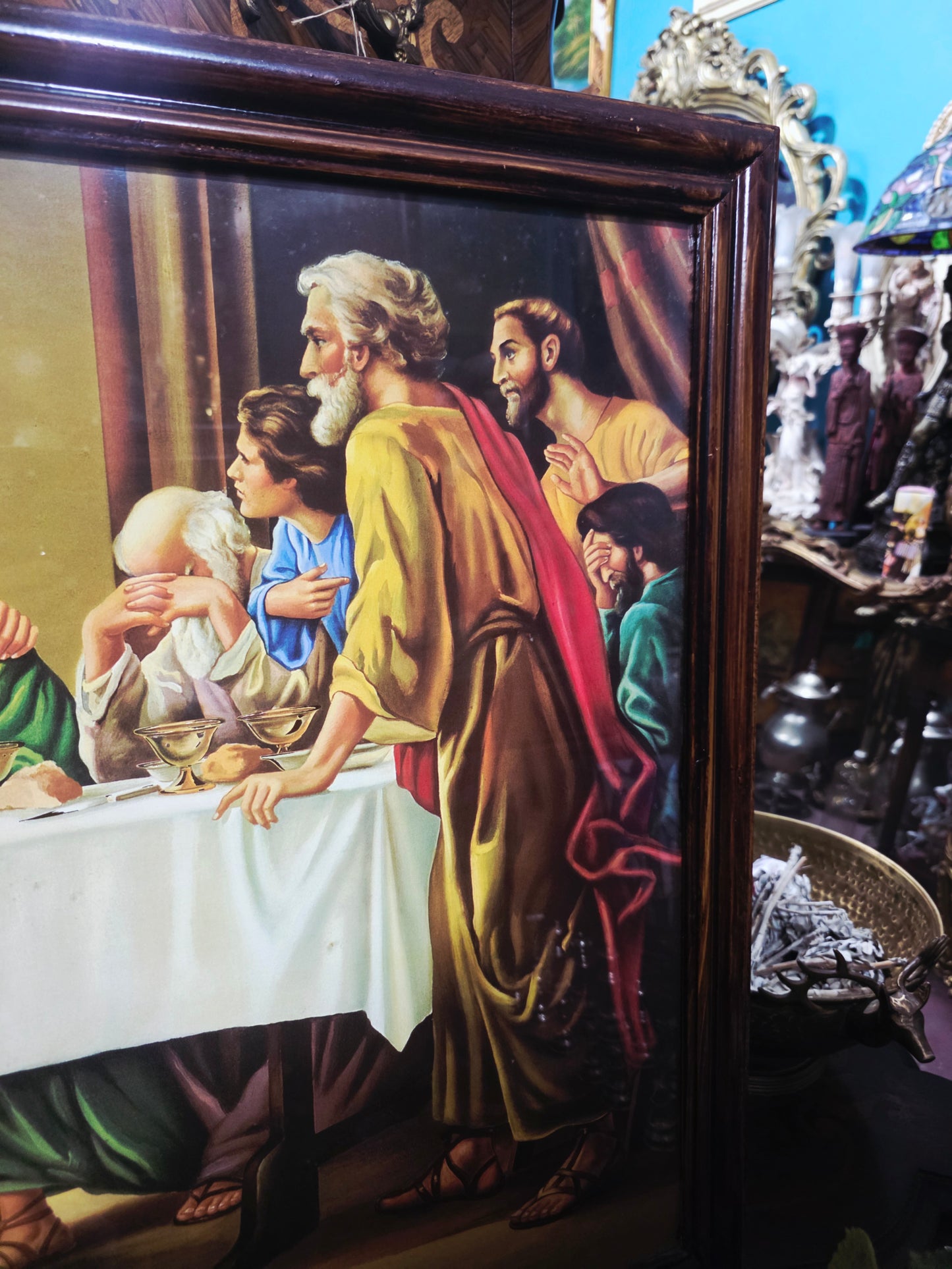 Representation painting of The Last Supper🌿🏛️🖼️