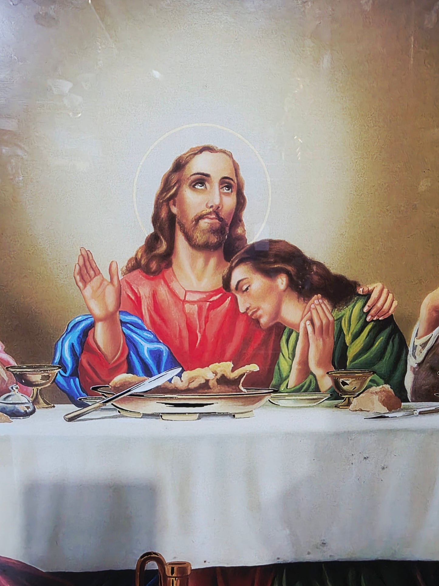 Representation painting of The Last Supper🌿🏛️🖼️