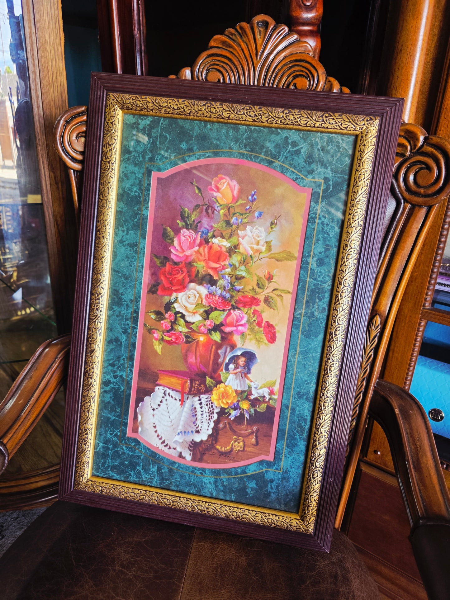 Set of four Home Interiors pictures 🌿🏛️🖼️