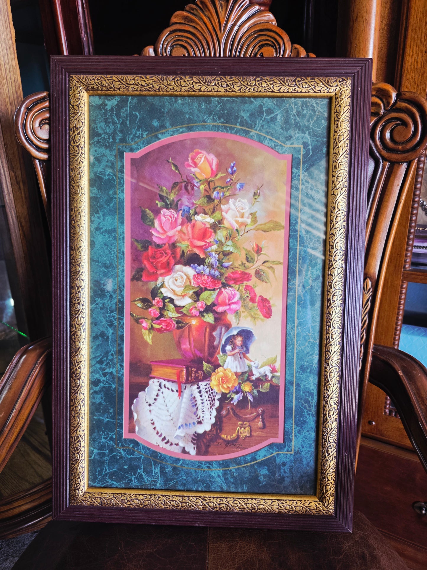Set of four Home Interiors pictures 🌿🏛️🖼️
