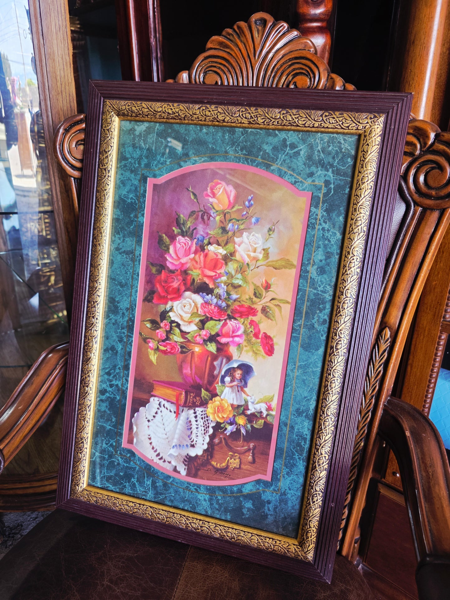 Set of four Home Interiors pictures 🌿🏛️🖼️