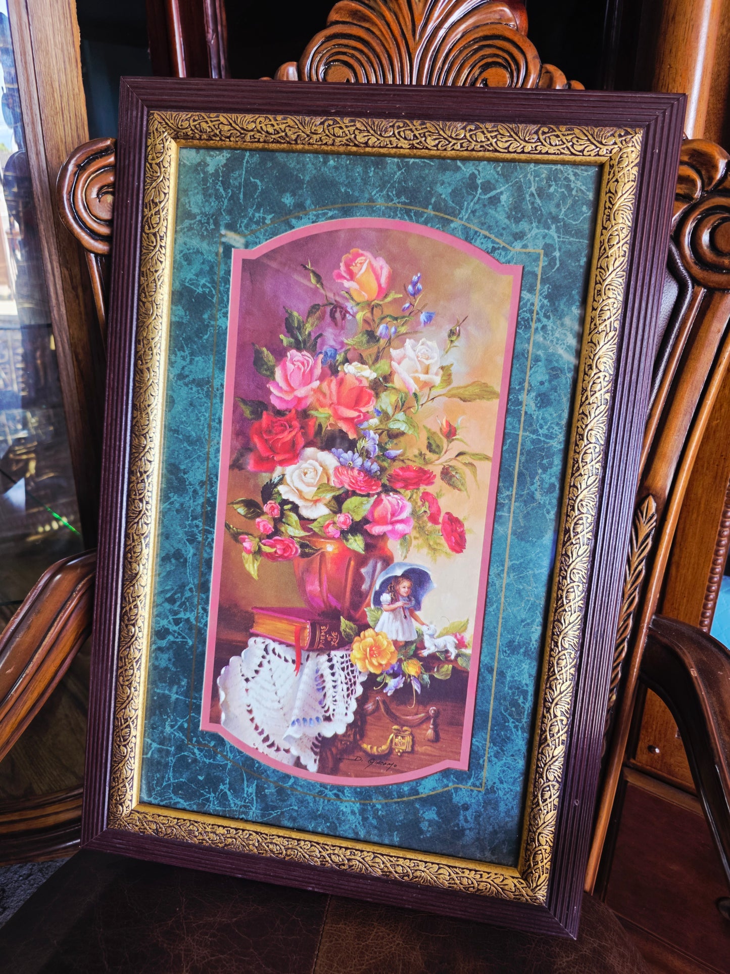 Set of four Home Interiors pictures 🌿🏛️🖼️