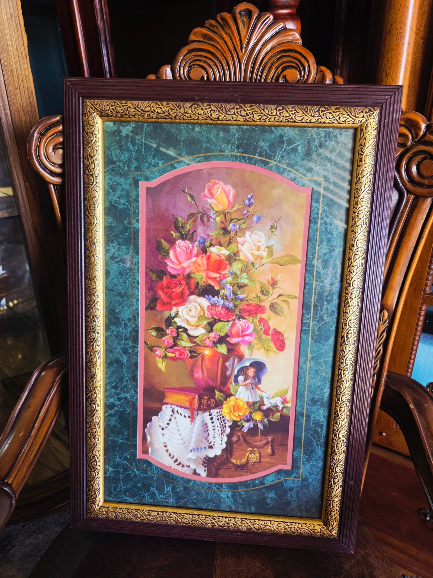 Set of four Home Interiors pictures 🌿🏛️🖼️