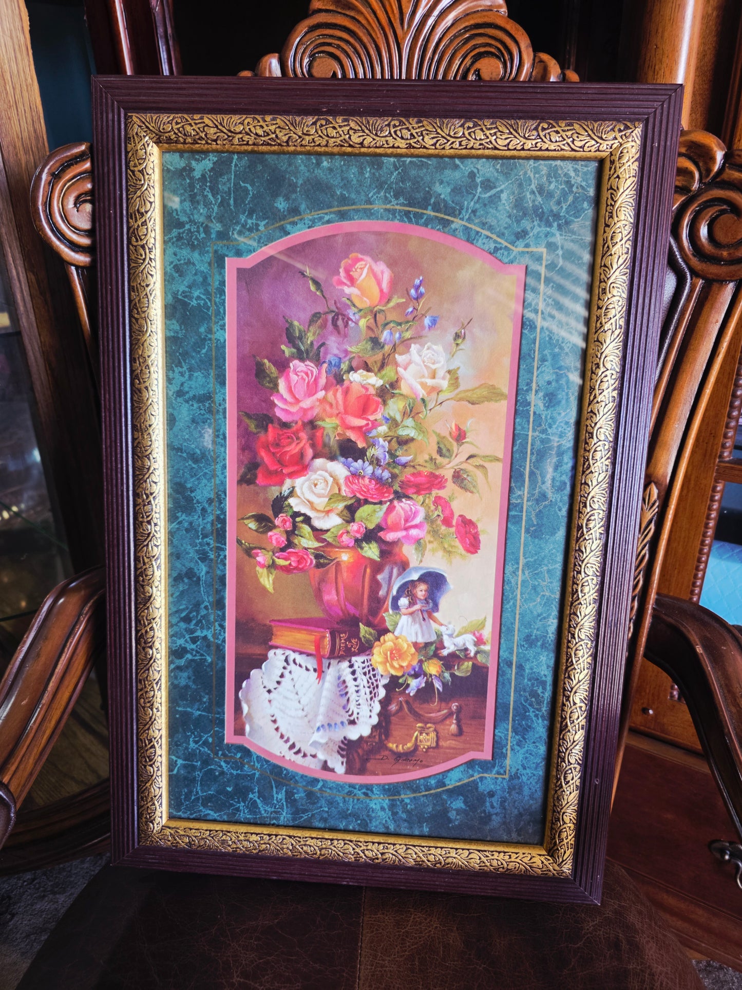 Set of four Home Interiors pictures 🌿🏛️🖼️