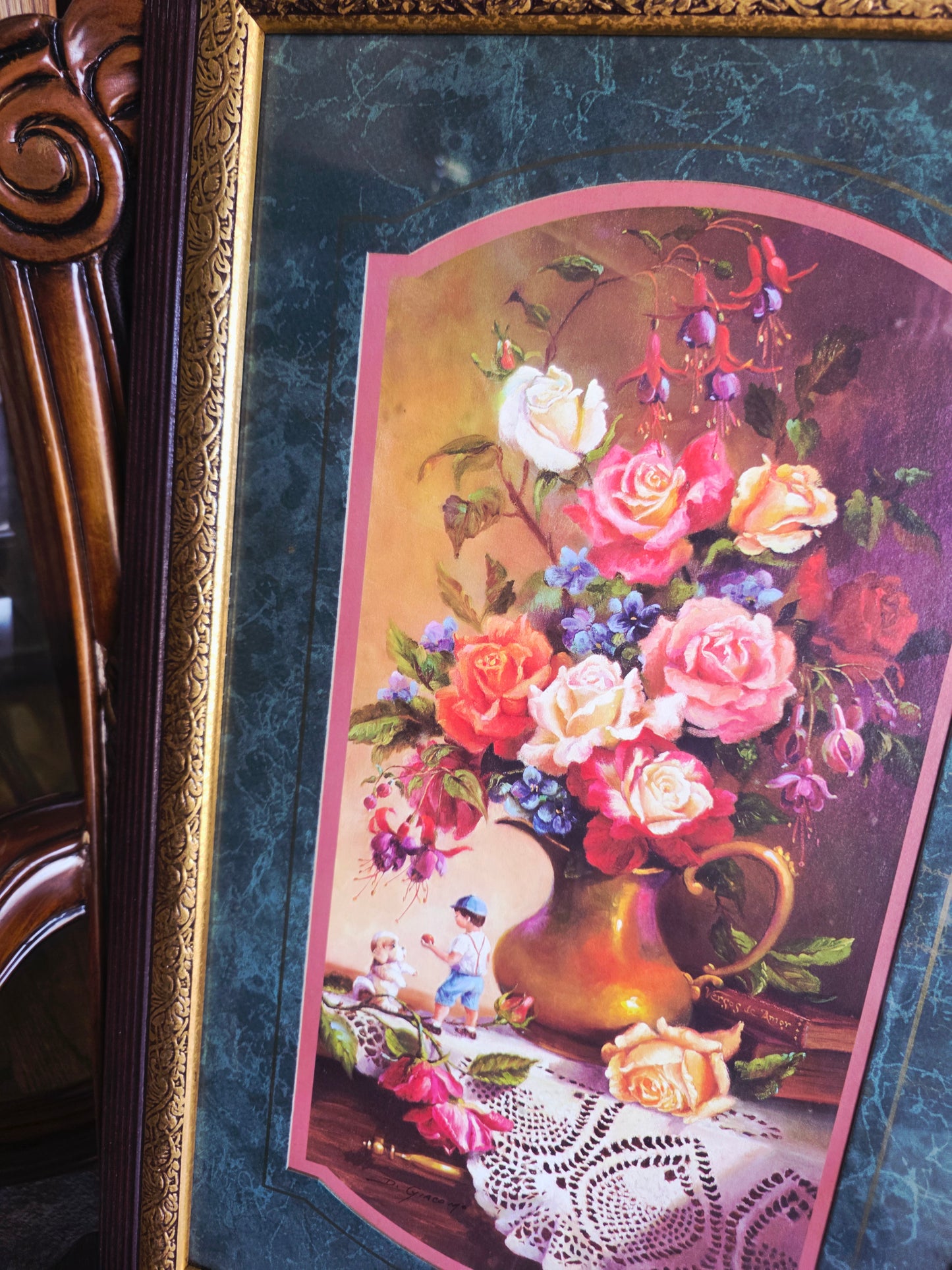 Set of four Home Interiors pictures 🌿🏛️🖼️