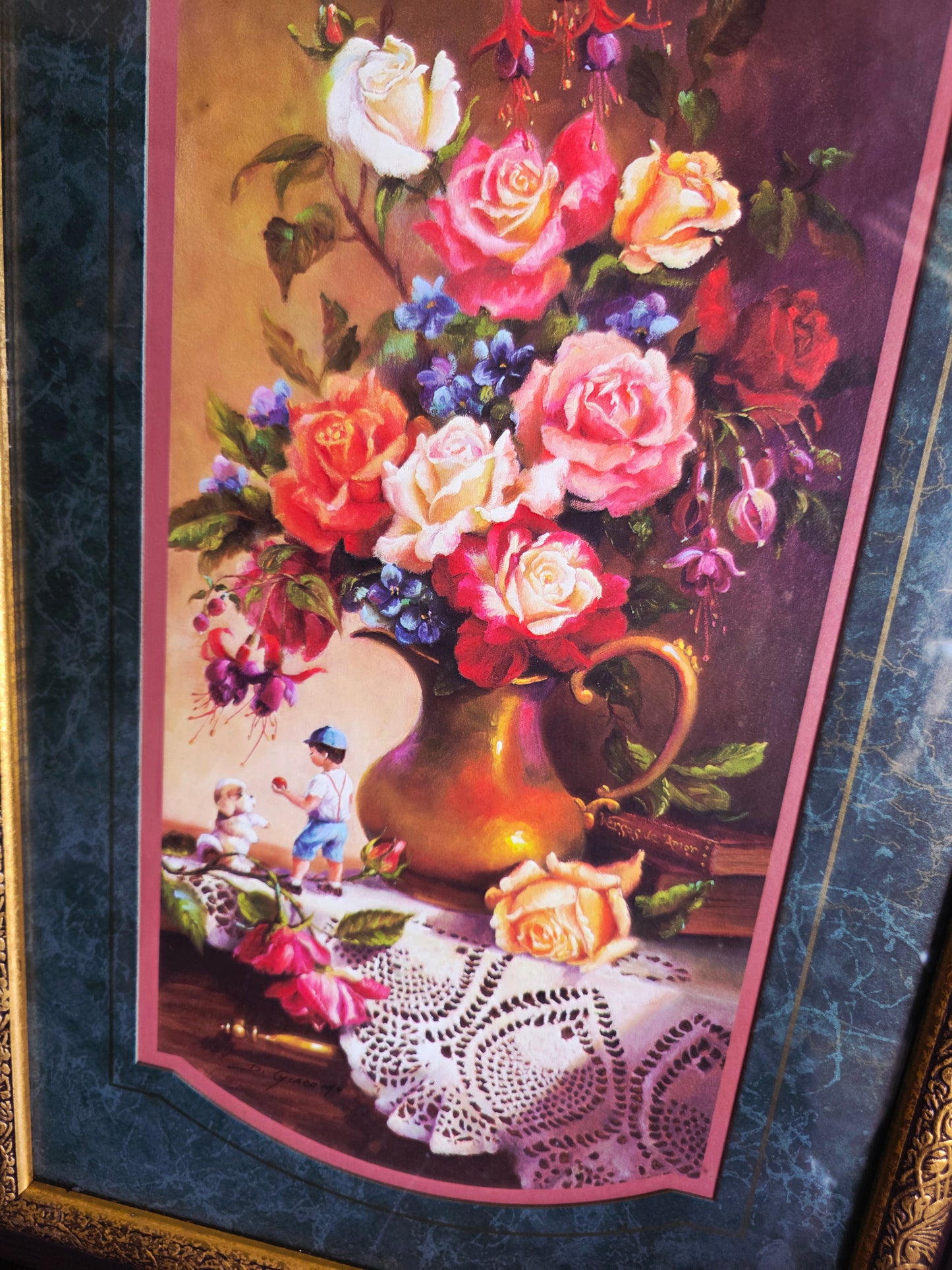 Set of four Home Interiors pictures 🌿🏛️🖼️