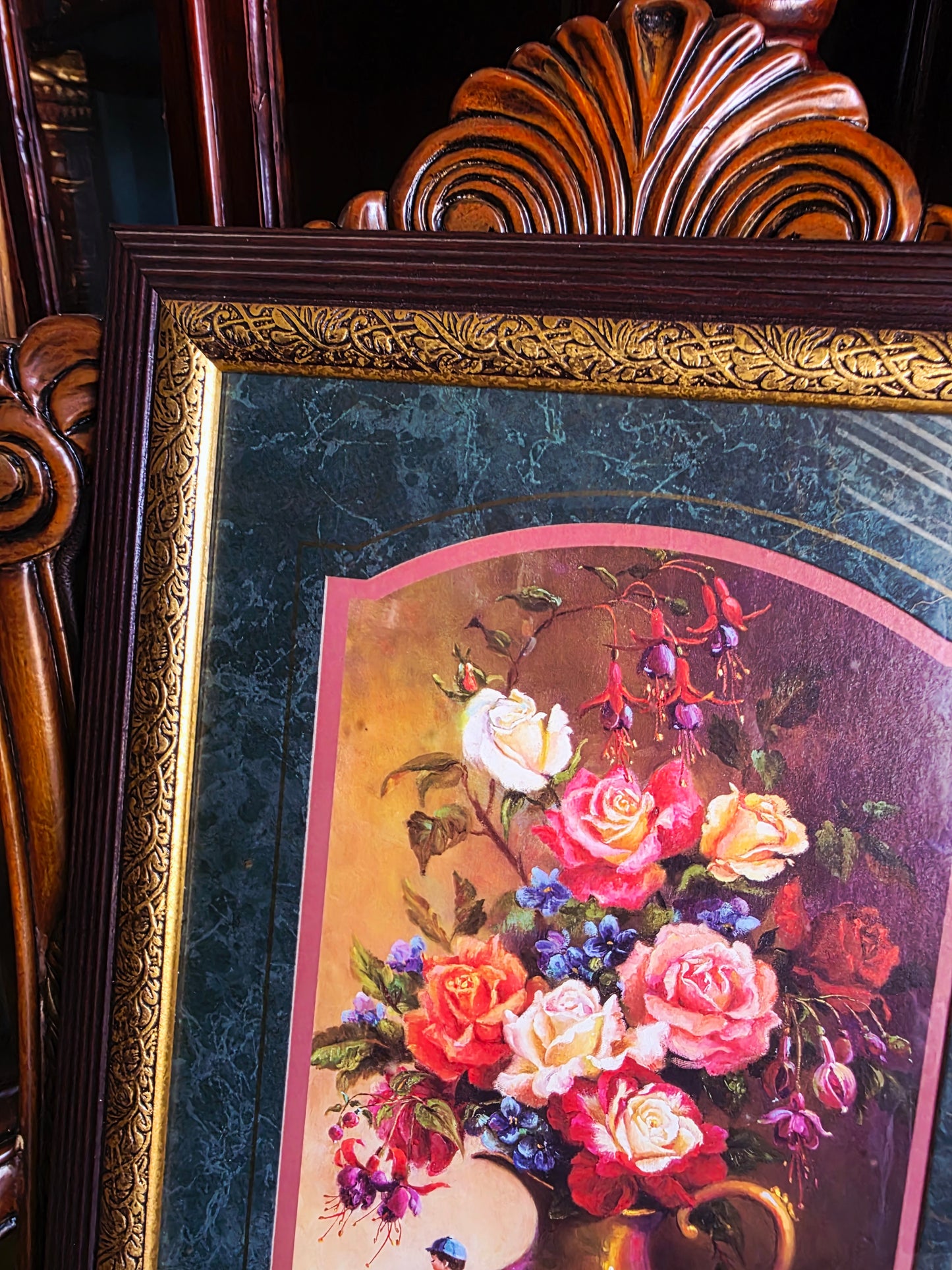 Set of four Home Interiors pictures 🌿🏛️🖼️