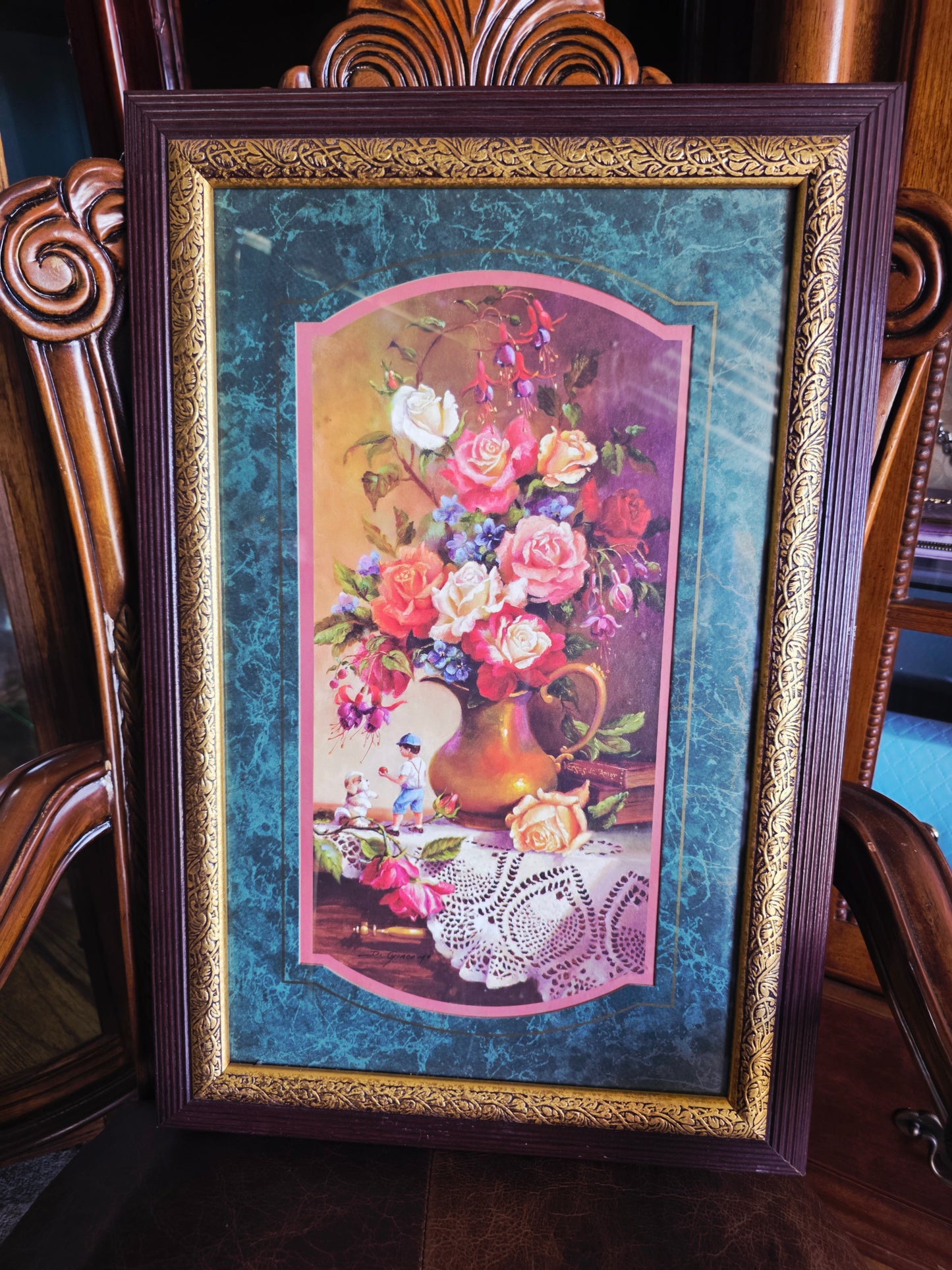 Set of four Home Interiors pictures 🌿🏛️🖼️