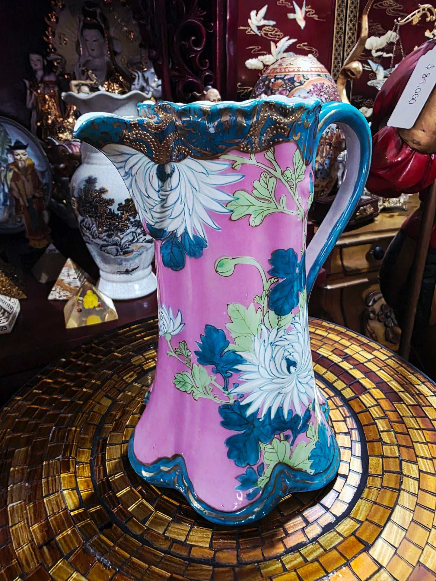 Fine Porcelain Chocolate Set – Victorian / Belle Epoque Style 🌸🏺