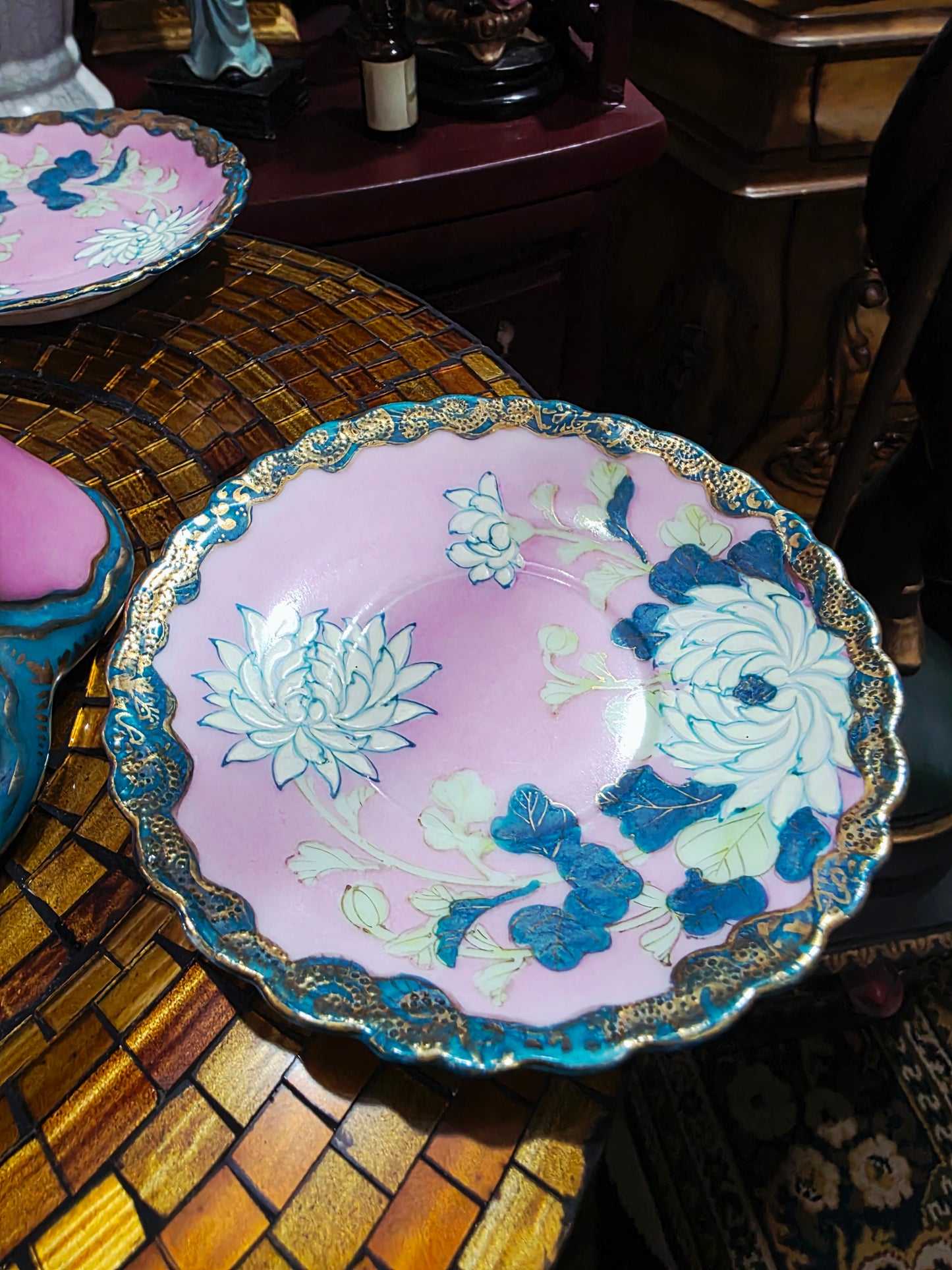 Fine Porcelain Chocolate Set – Victorian / Belle Epoque Style 🌸🏺