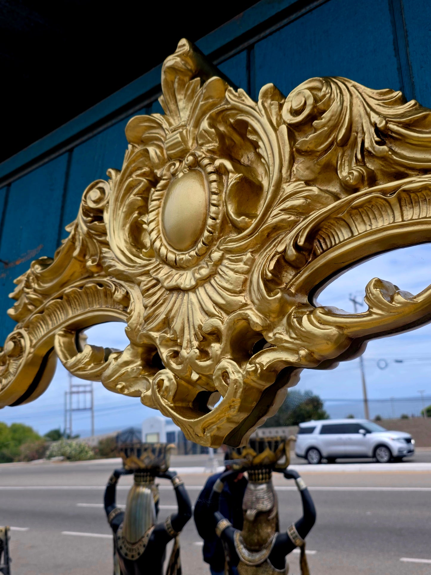 Espejo Barroco Dorado de Gran Formato 🪞🏛️🌿