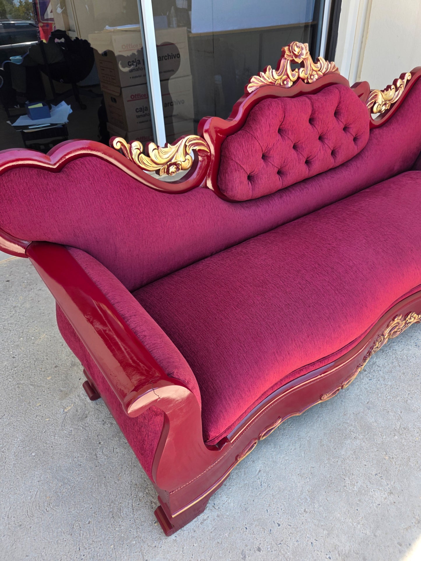 Antique Imperial Sofa from 1850 🌿🏛️🌿