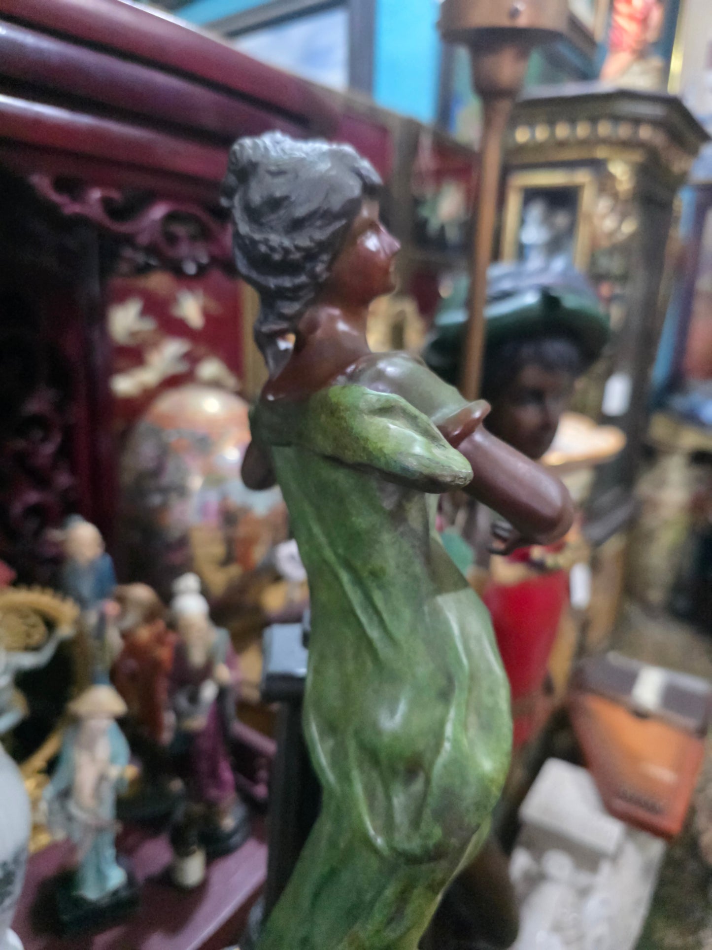 Bronze Sculpture Signed Auguste Moreau 🕊️🌿
