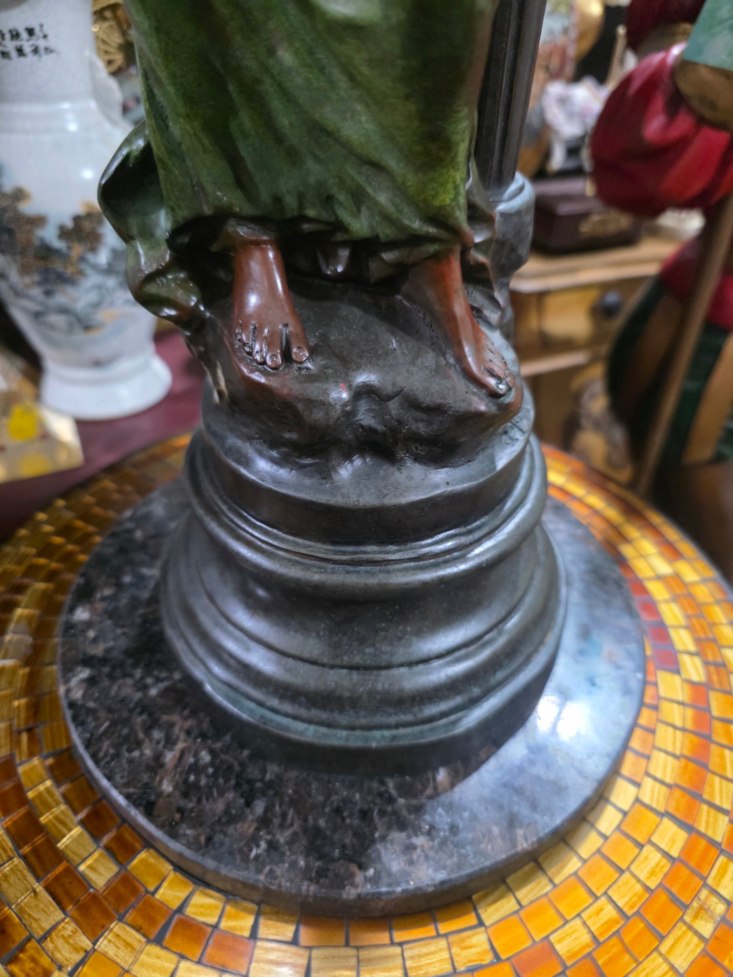 Bronze Sculpture Signed Auguste Moreau 🕊️🌿
