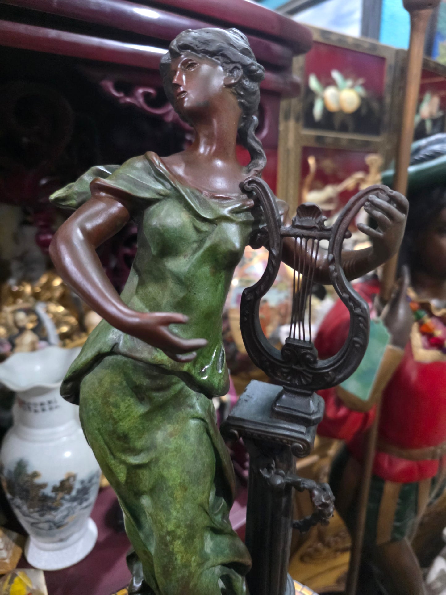 Bronze Sculpture Signed Auguste Moreau 🕊️🌿