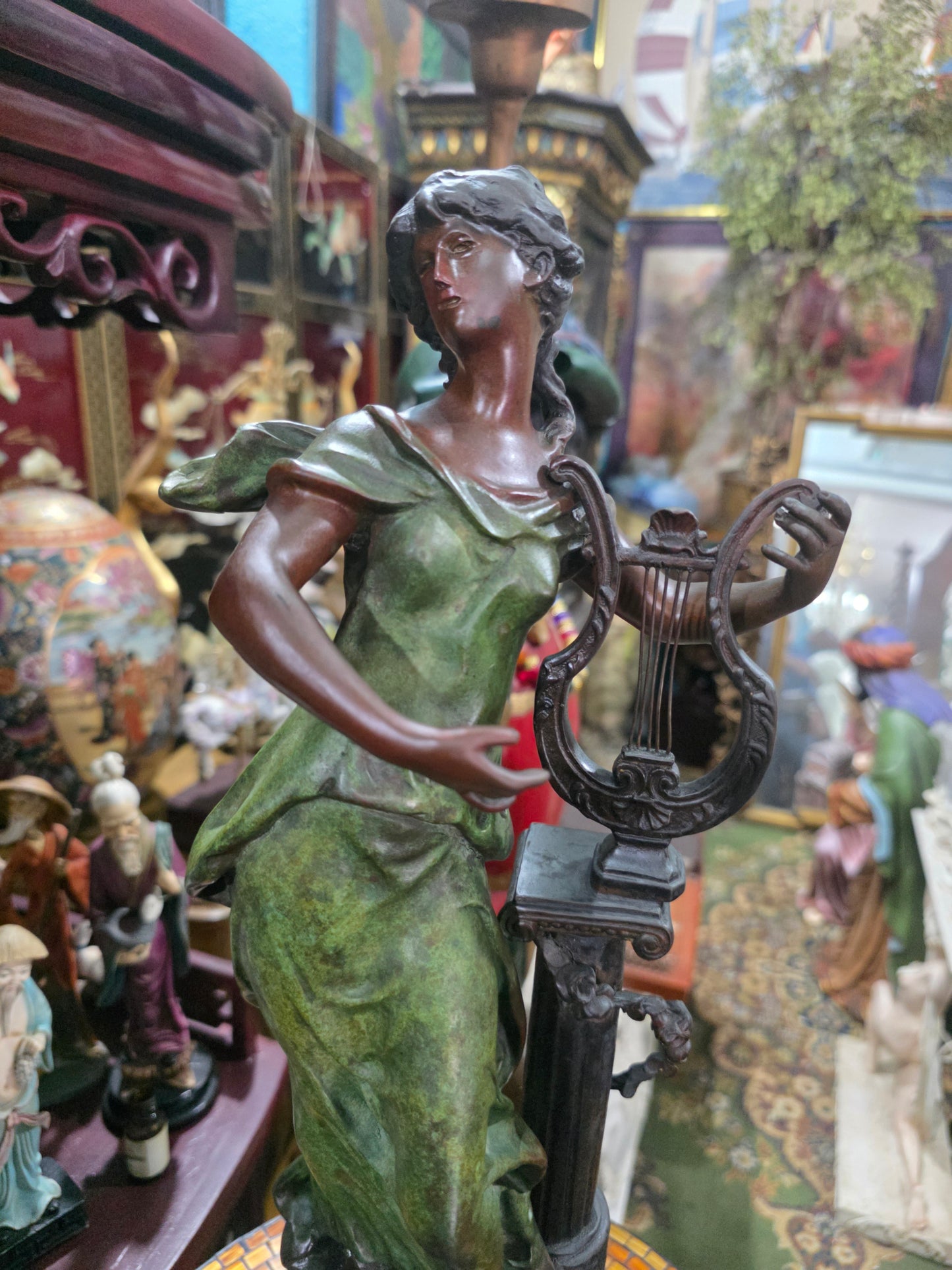 Bronze Sculpture Signed Auguste Moreau 🕊️🌿