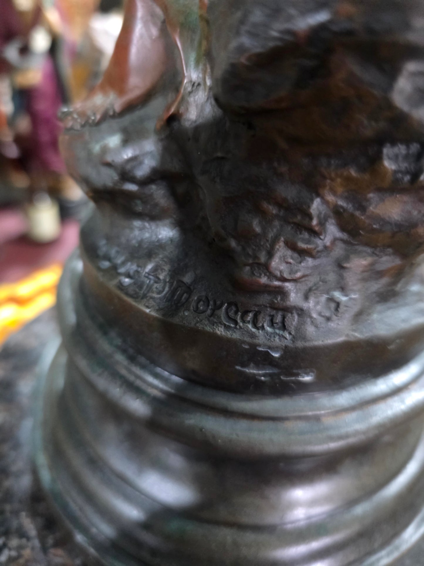 Bronze Sculpture Signed Auguste Moreau 🕊️🌿