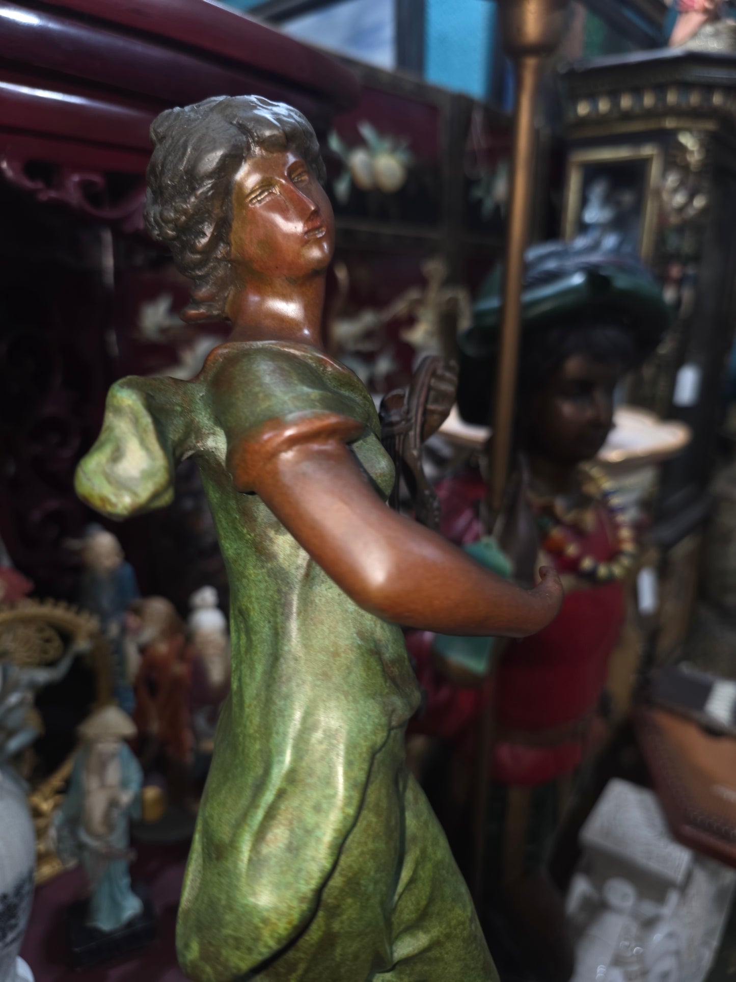 Bronze Sculpture Signed Auguste Moreau 🕊️🌿