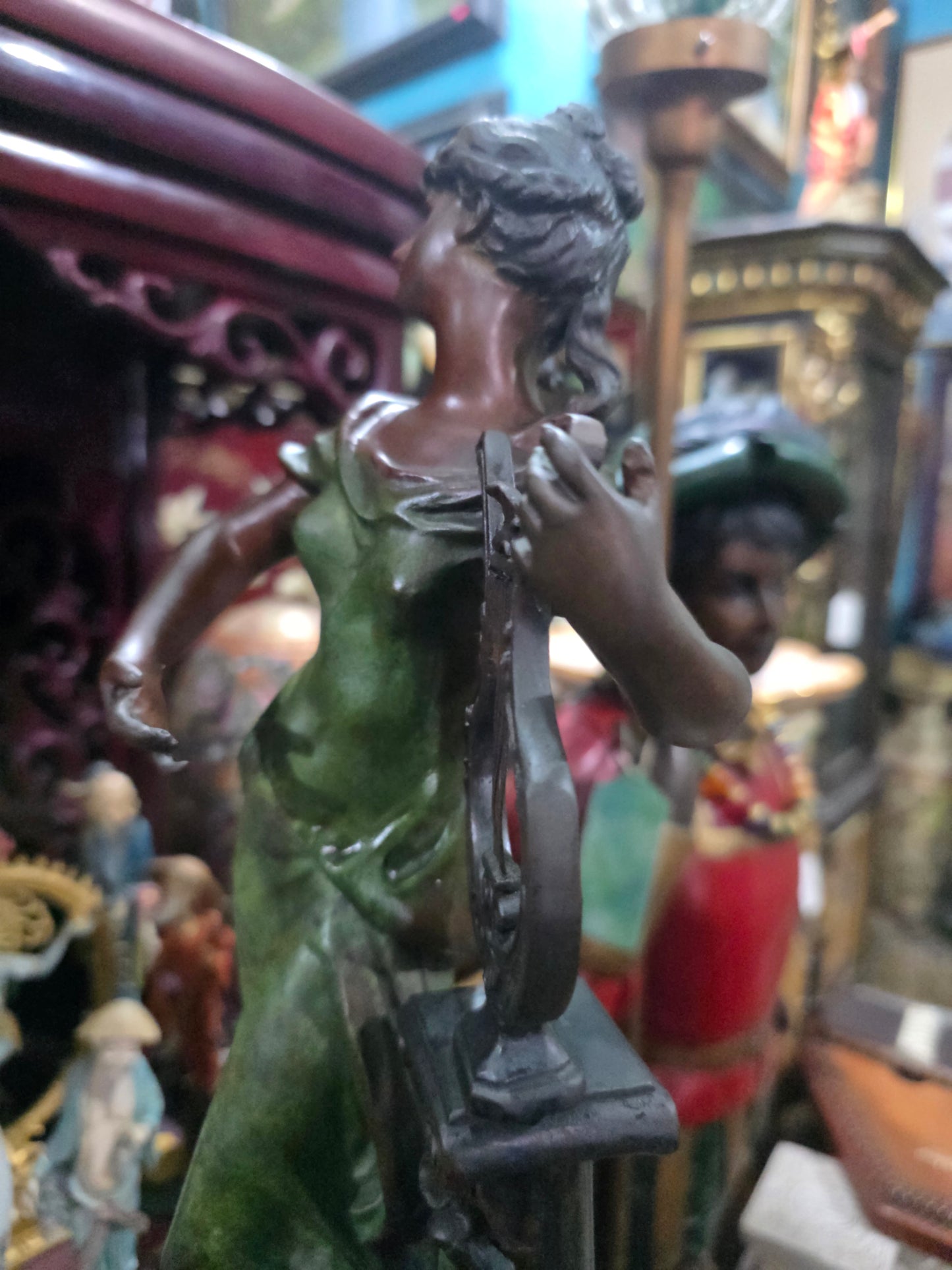 Bronze Sculpture Signed Auguste Moreau 🕊️🌿